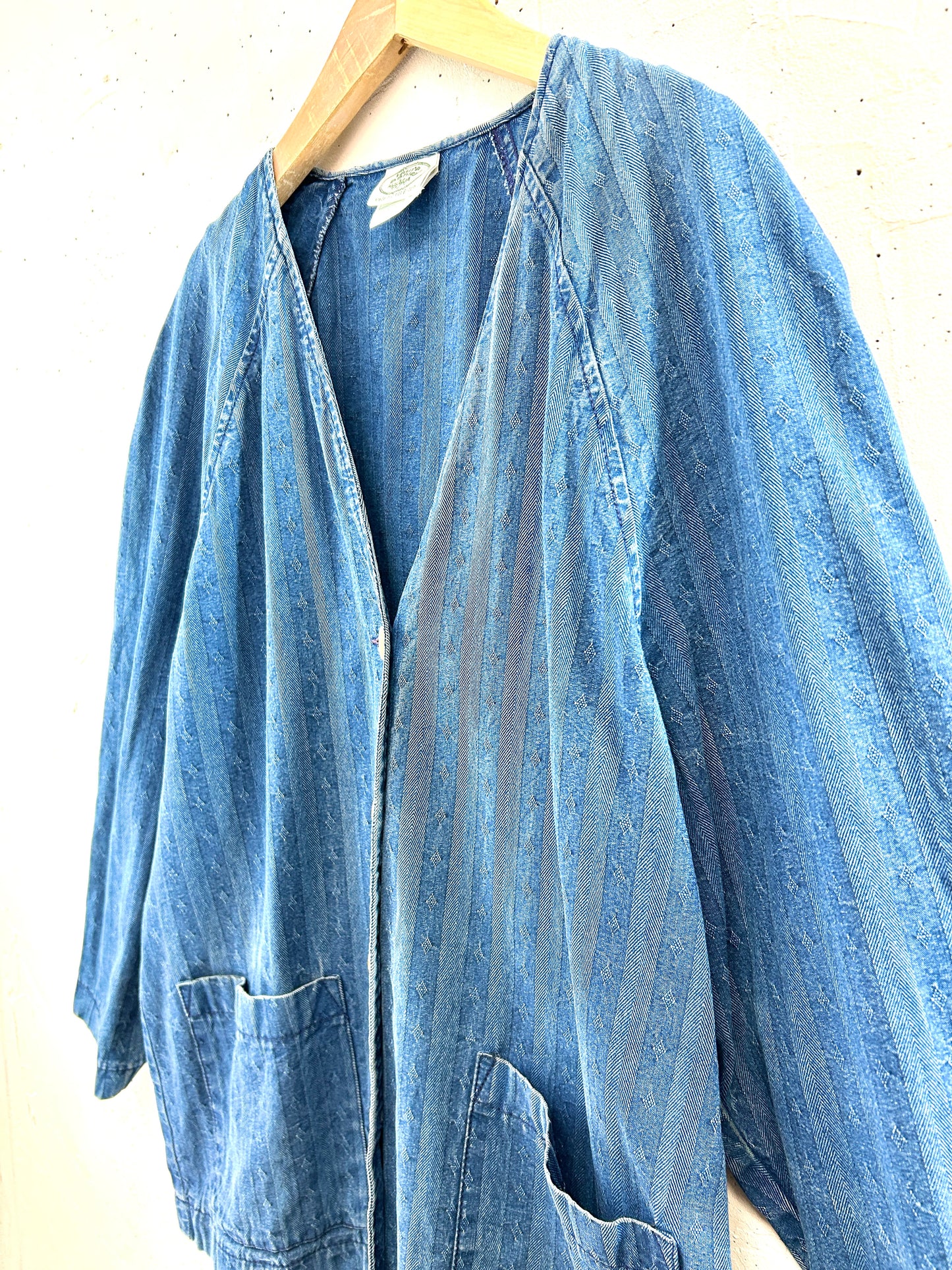 Vintage Denim Jacket 〜Laura Ashley〜 [D32199]