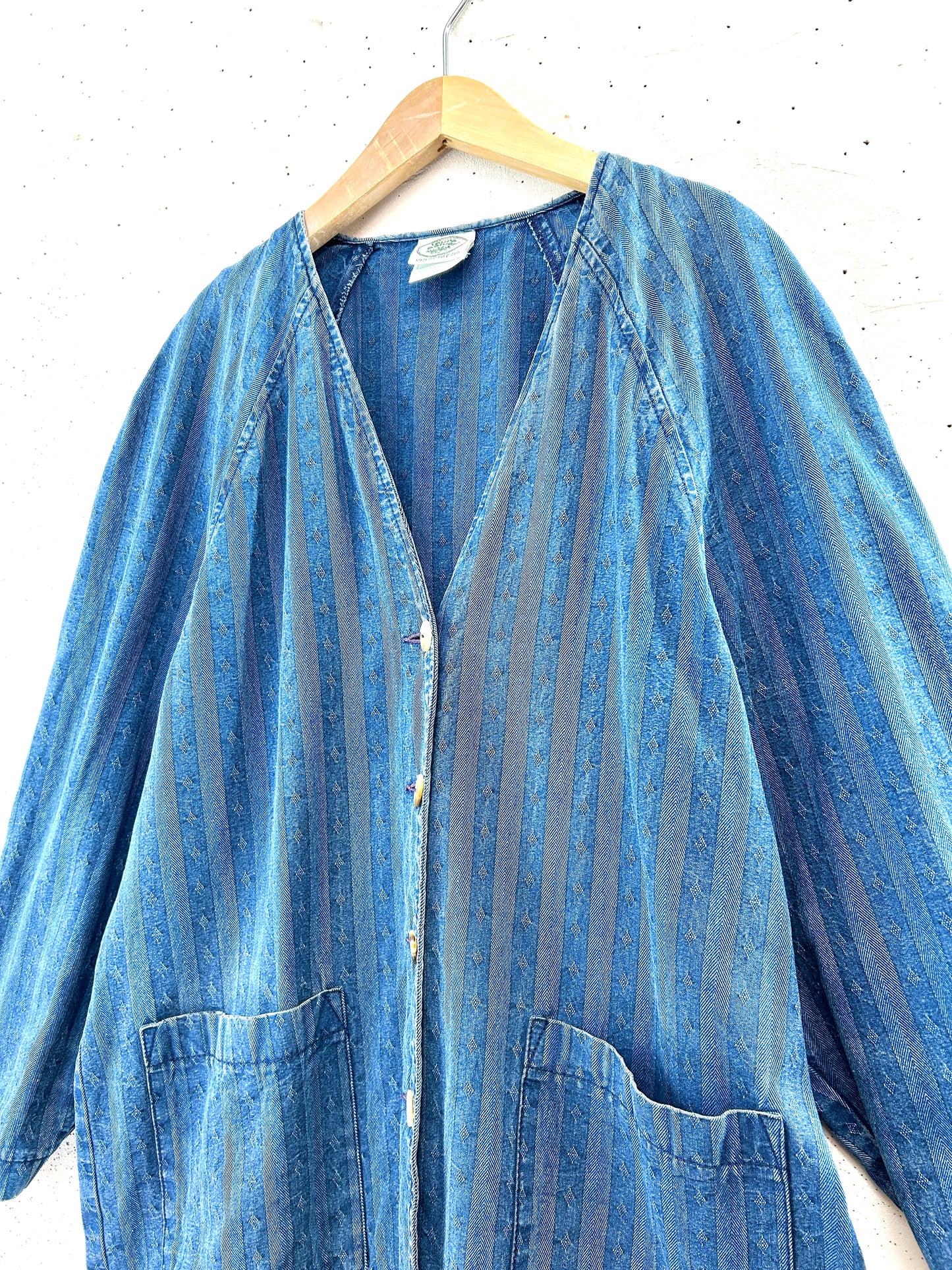 Vintage Denim Jacket 〜Laura Ashley〜 [D32199]