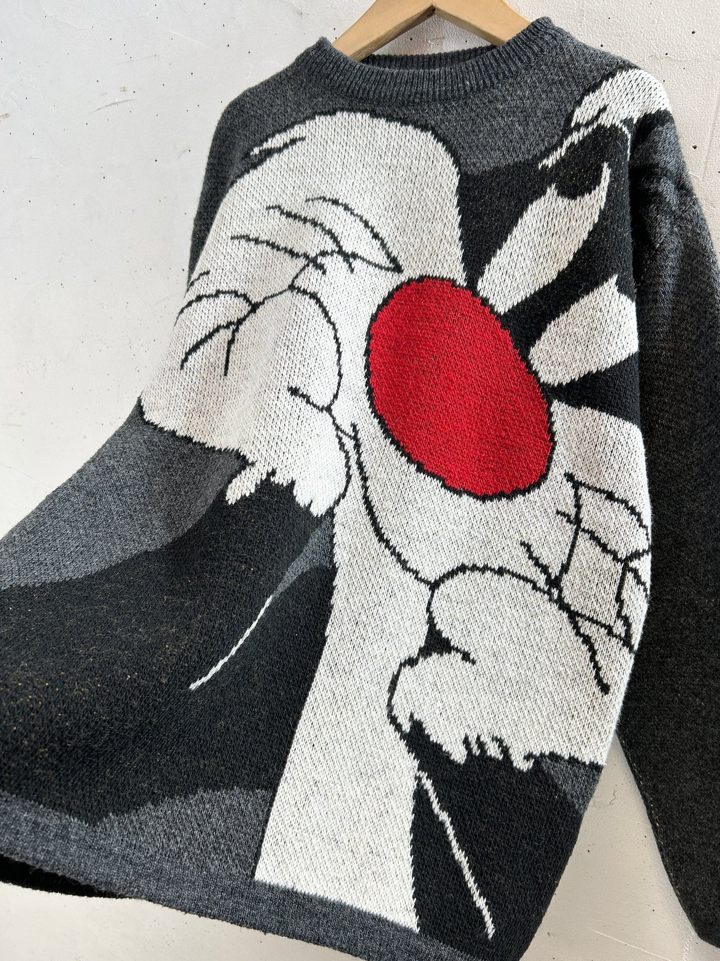 Vintage Knit Sweater 〜LOONEY TUNES〜 [J30462]