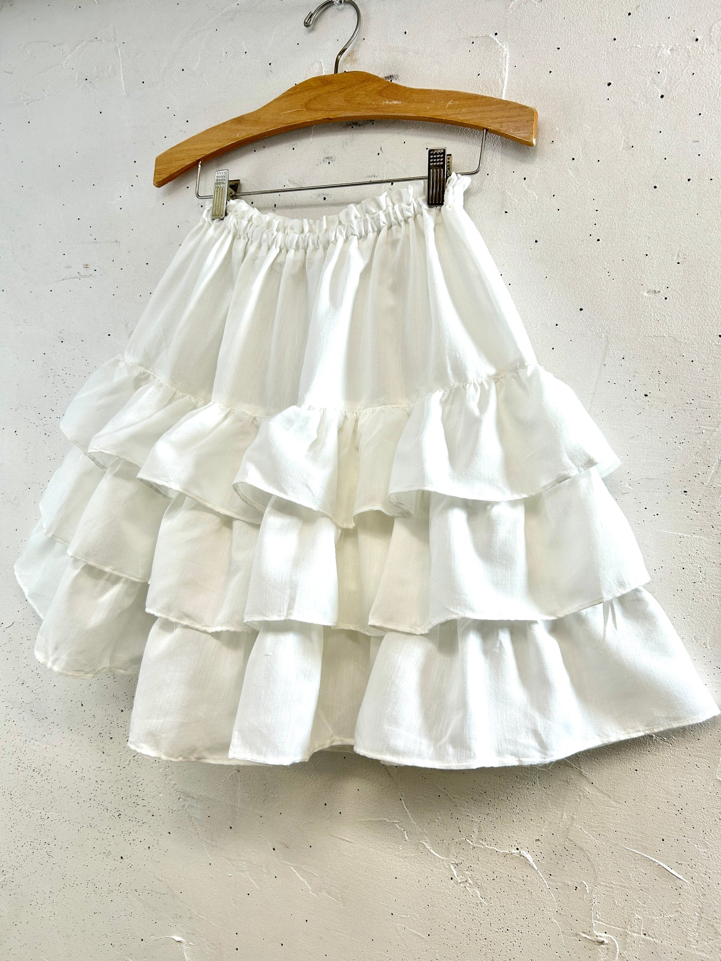 Vintage Tiered Skirt  MADE IN ESPANA [E32329]