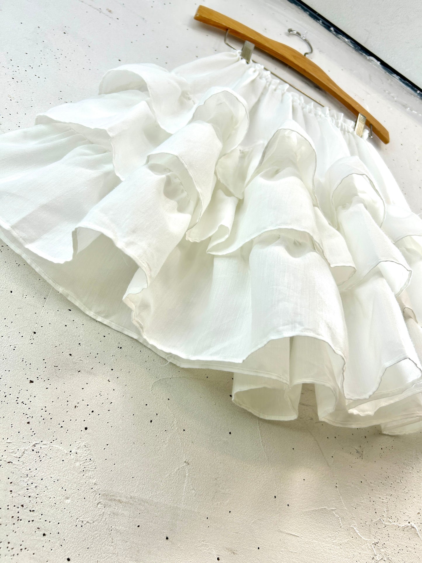 Vintage Tiered Skirt  MADE IN ESPANA [E32329]