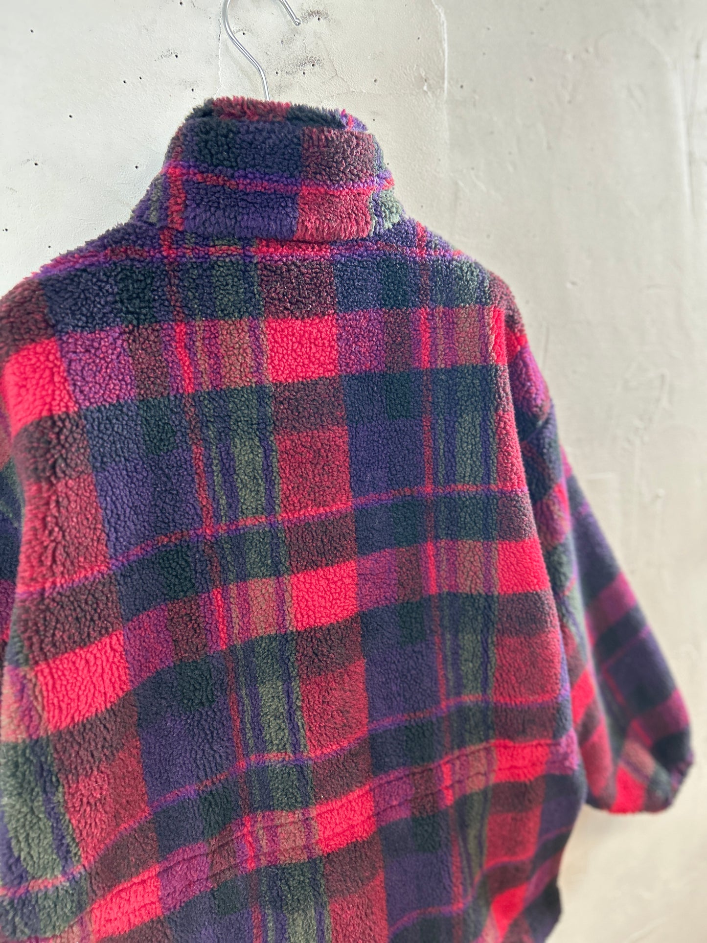 Vintage Boa Jacket 〜Coldwater Creek〜 MADE IN Canada [K30797]