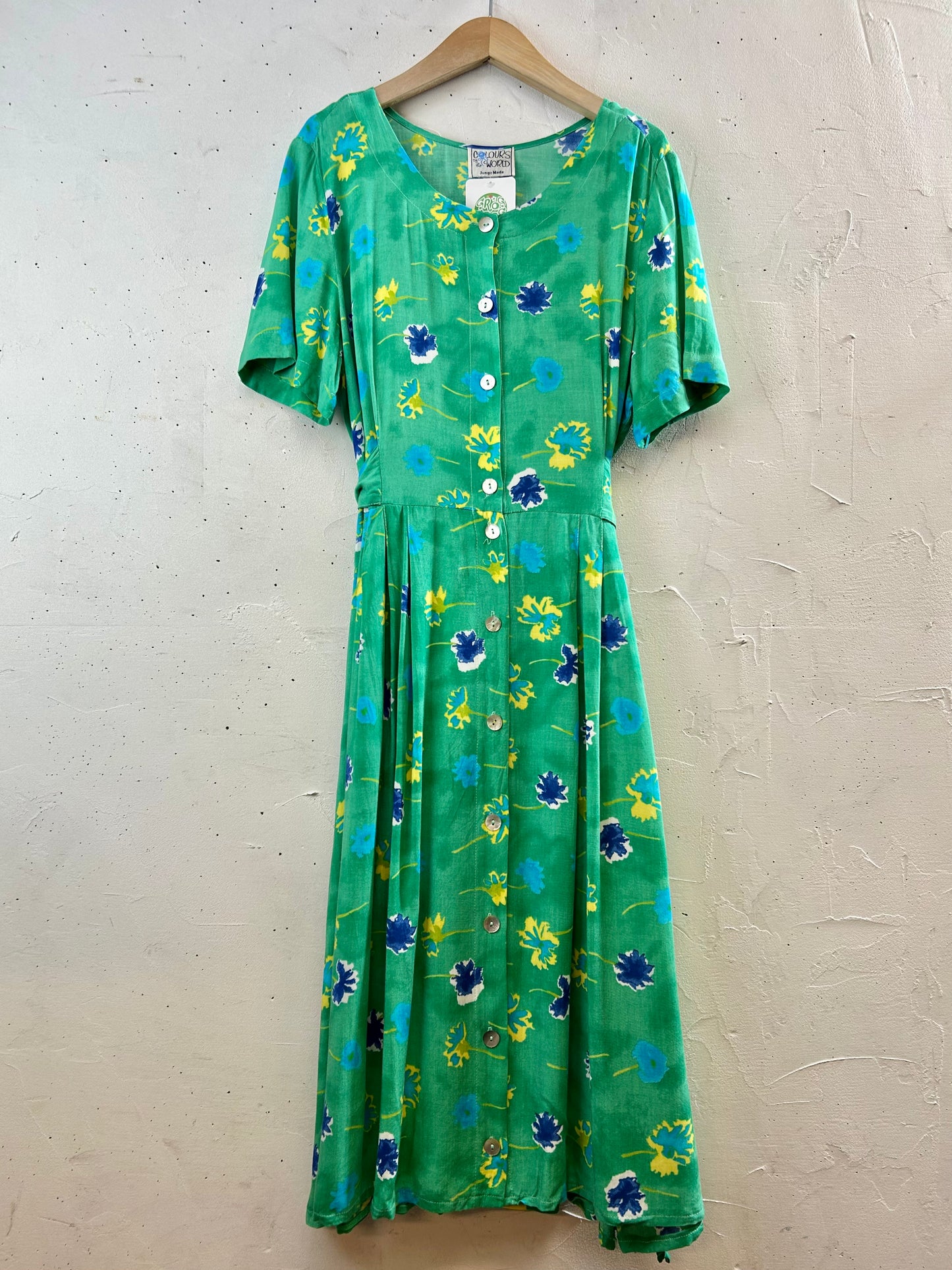 Vintage Viscose Dress [G30636]