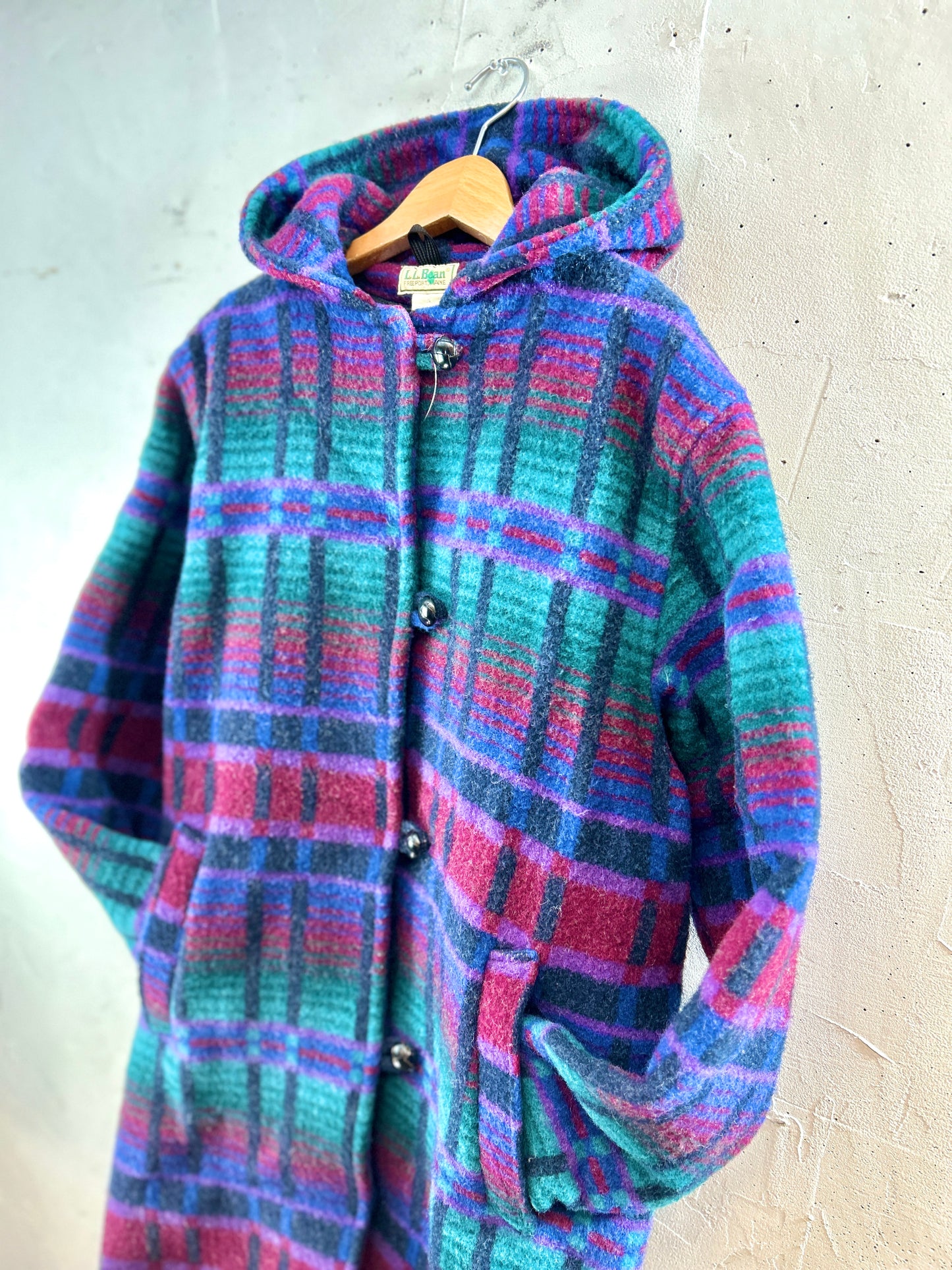 Vintage wool Coat 〜L.L.Bean〜 MADE IN USA [K30830]