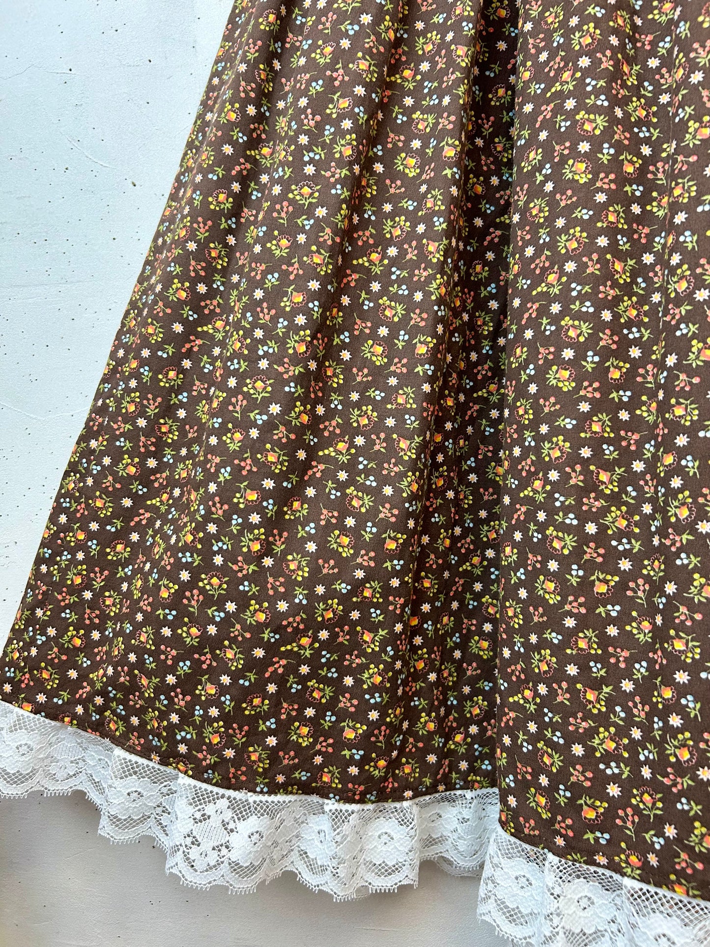 '70s Vintage Tiered Skirt [F30557]