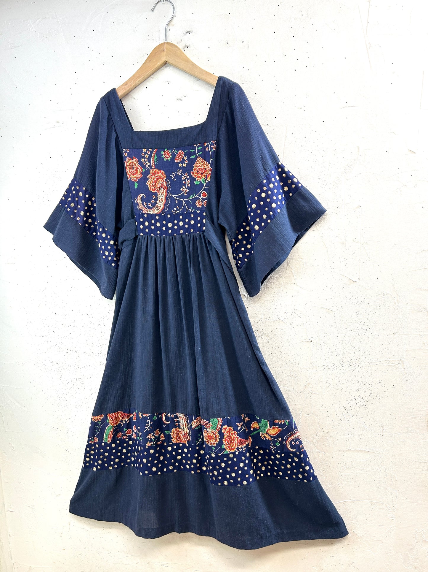 '70s Vintage Dress SAN FRANCISCO [F32846]