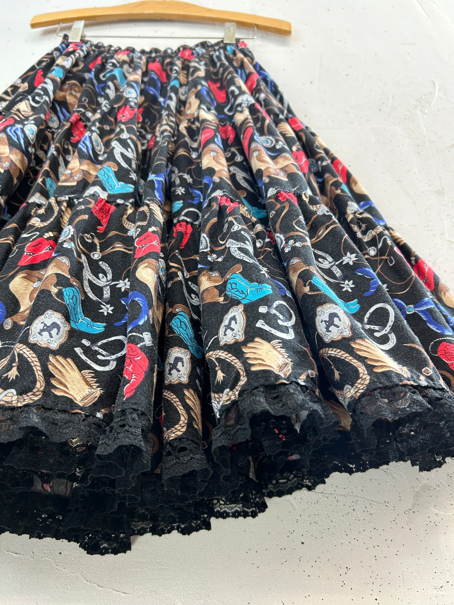 Vintage Tiered Skirt [E32521]