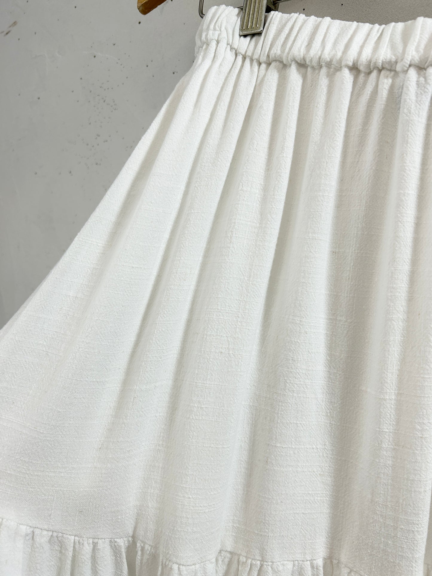 Vintage White Skirt [F32574]