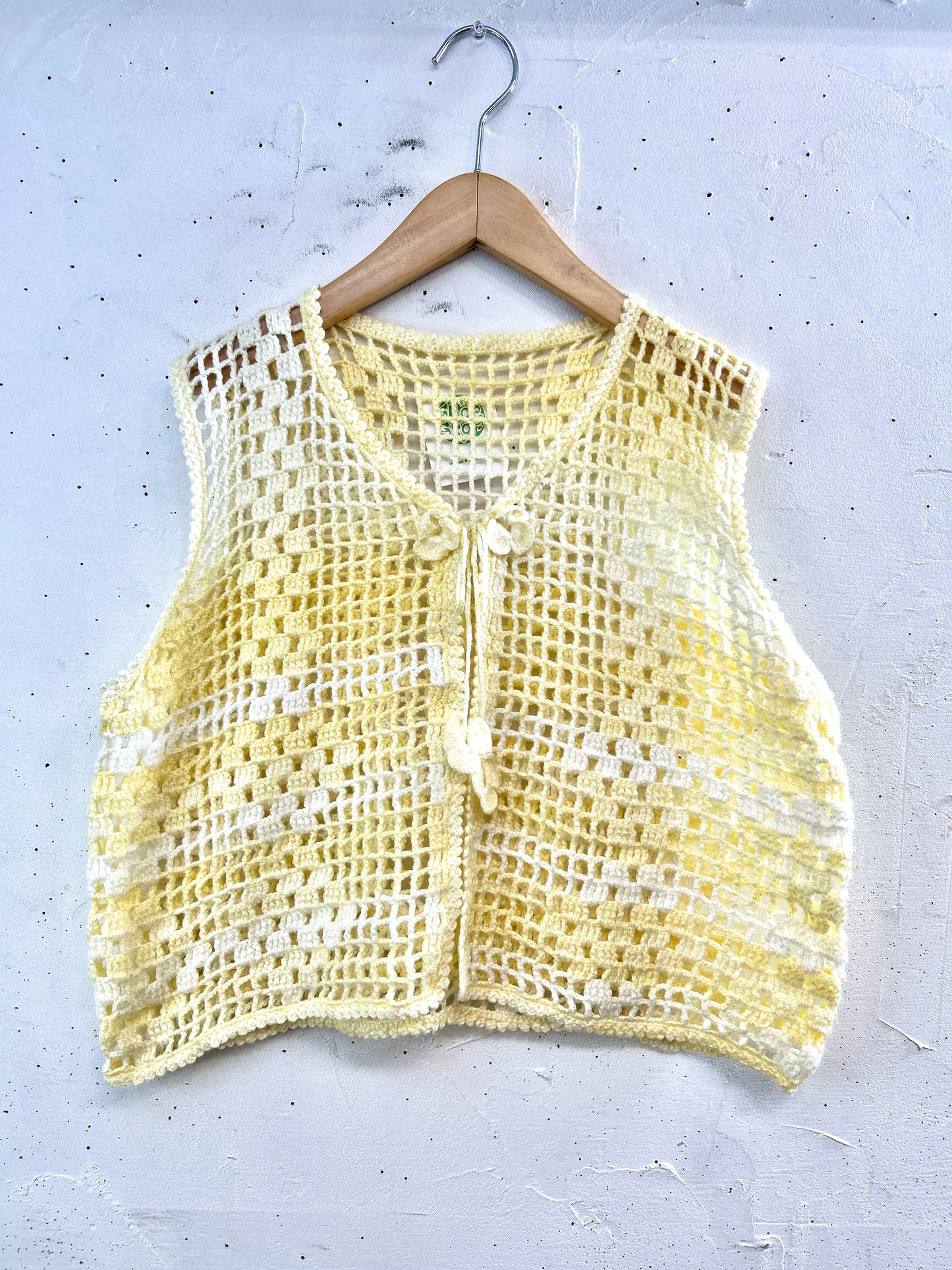 Vintage Knit Vest [A31290]