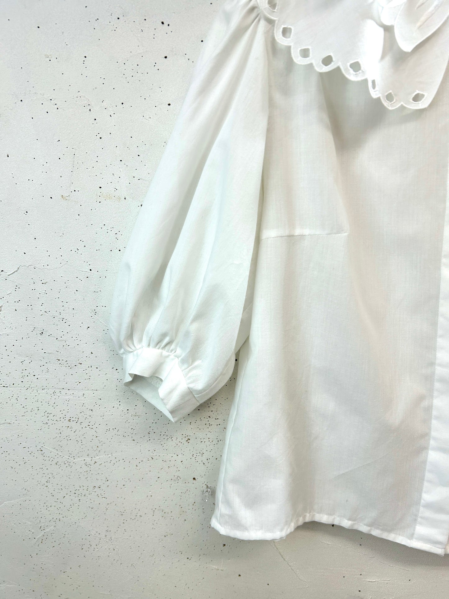 Vintage White Blouse [C31828]