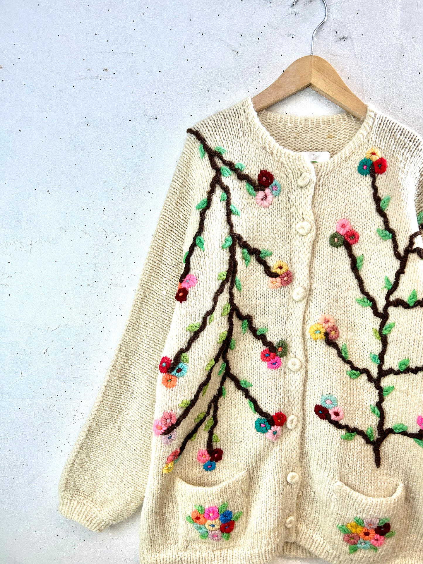 Vintage Knit Cardigan [K30717]