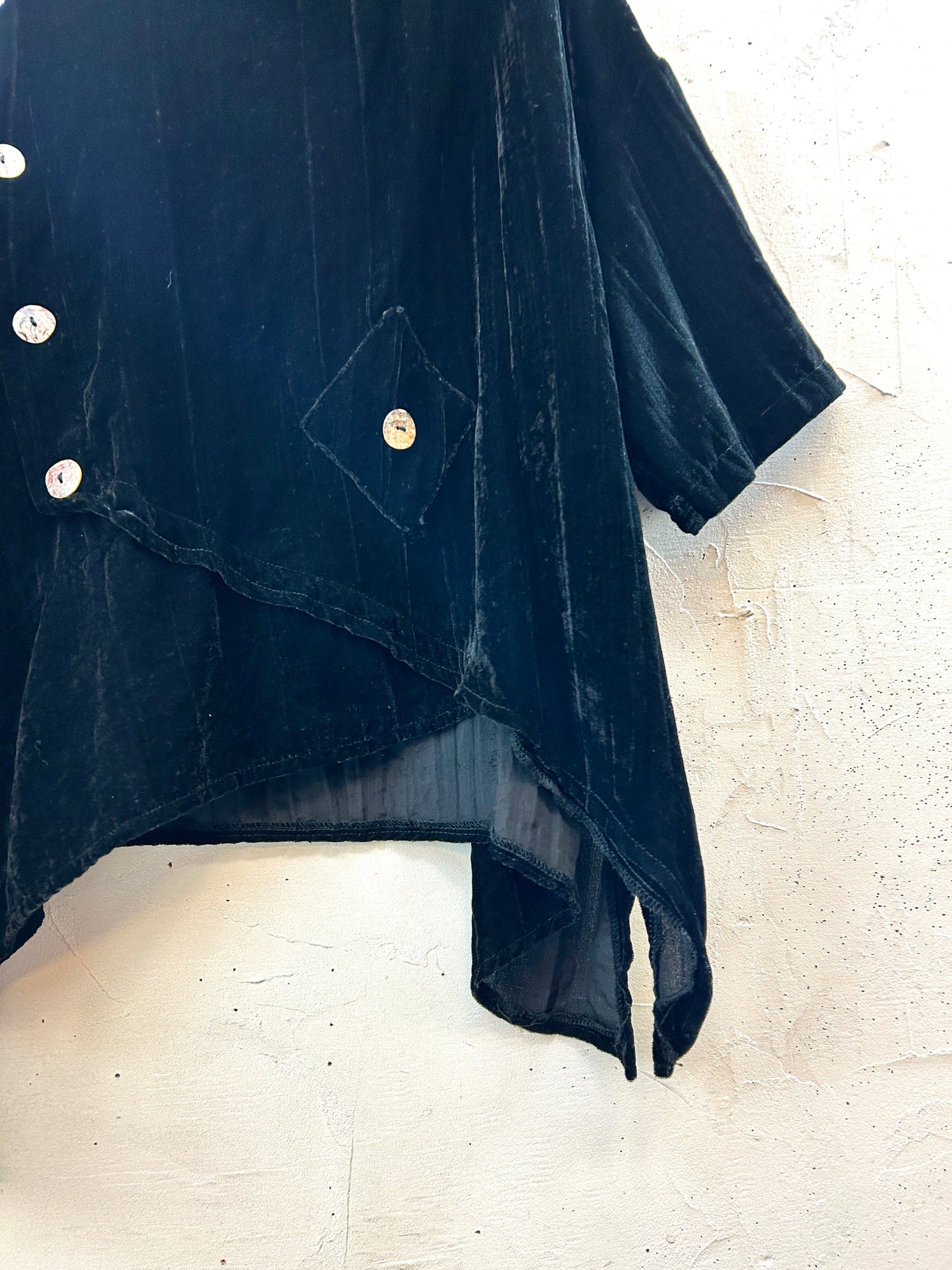 Vintage Velour Tops [K30688]