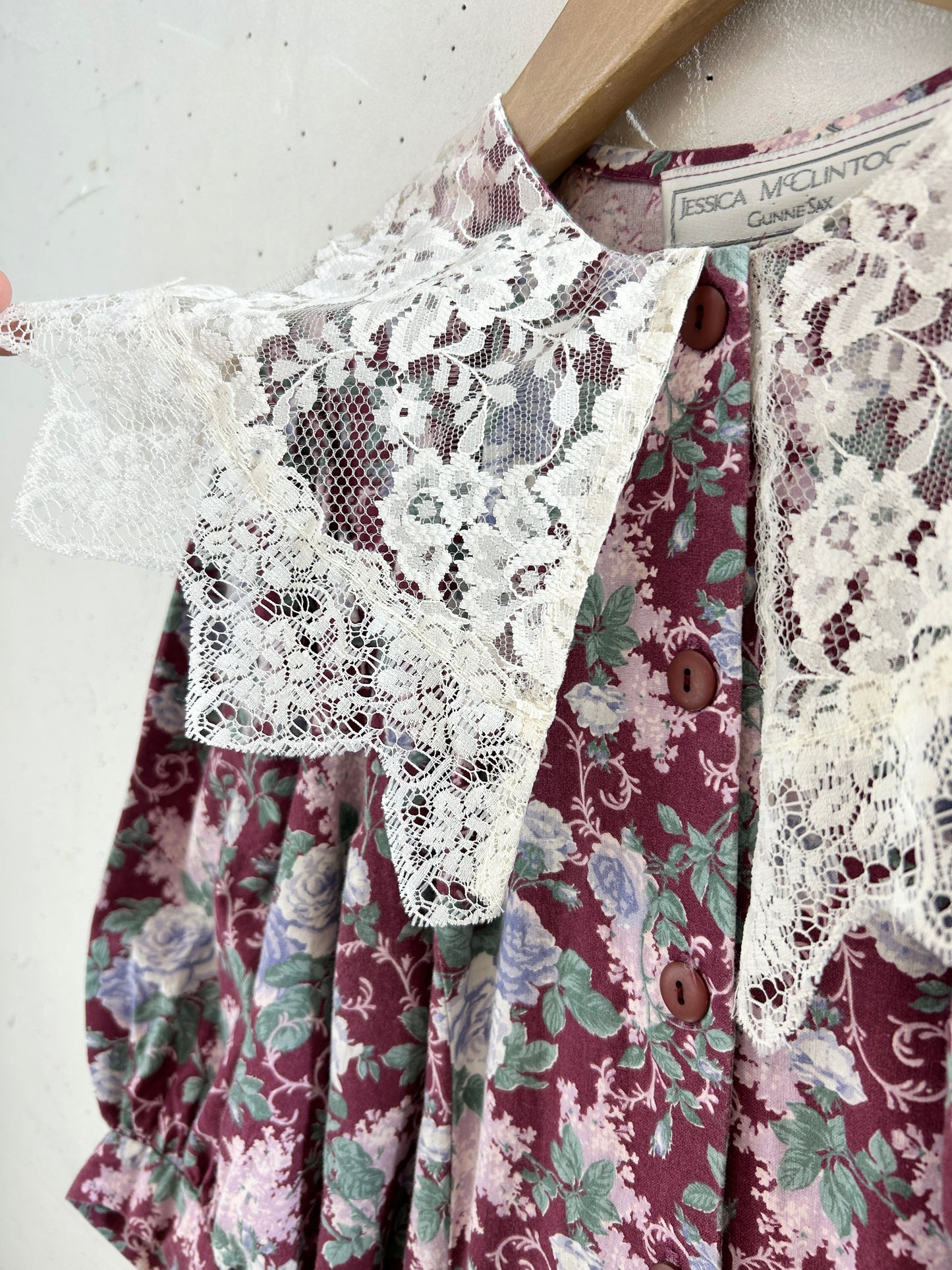 '80s Vintage Dress 〜JESSICA McCLINTOCK〜 [H30844]