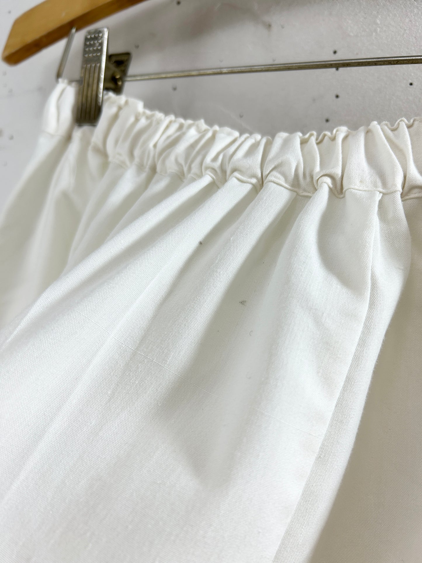 Vintage White Skirt [I30140]