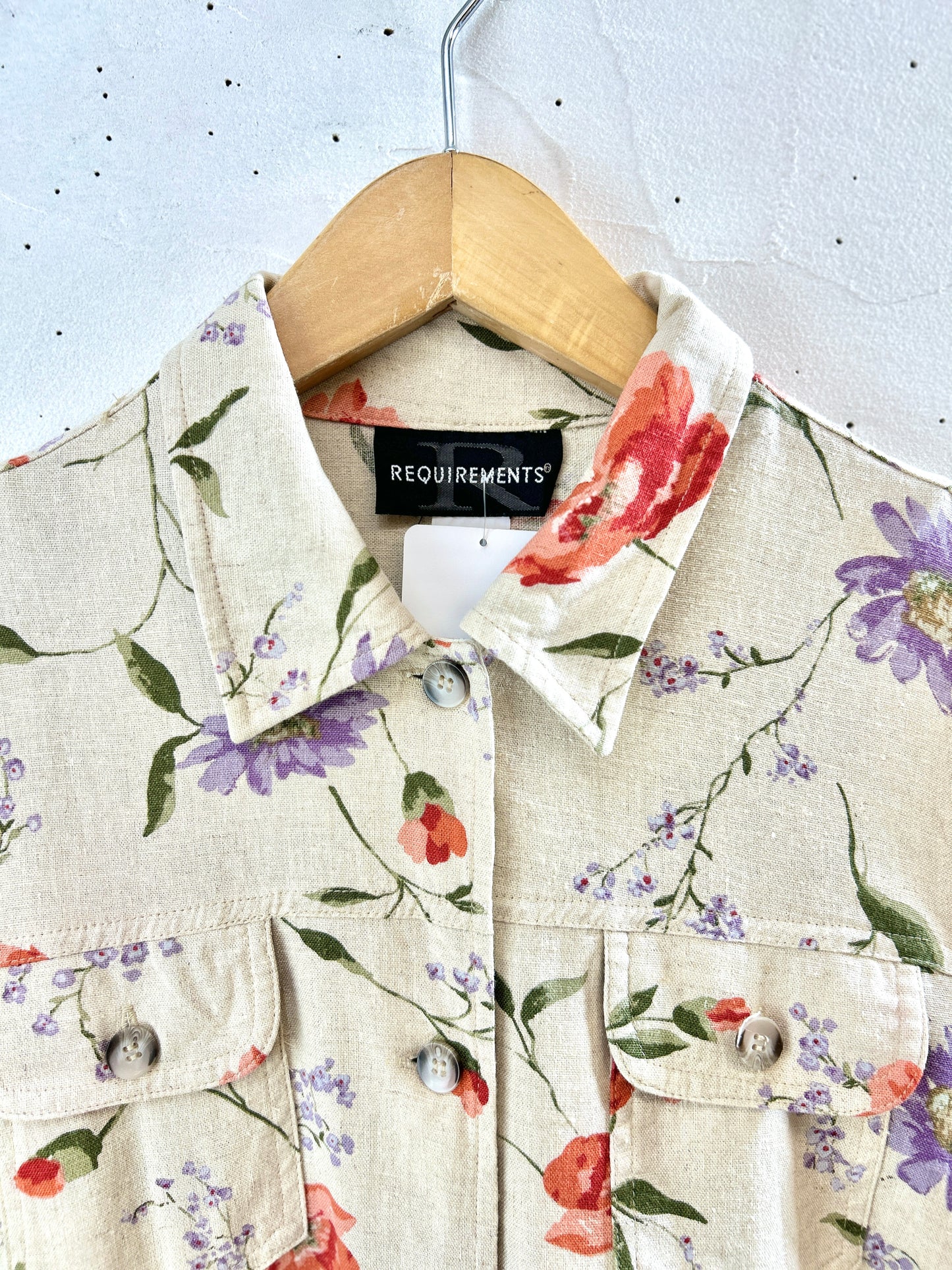 Vintage Linen Jacket [H30922]