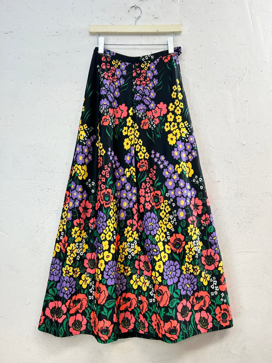 '70s Vintage Skirt  [J34090]