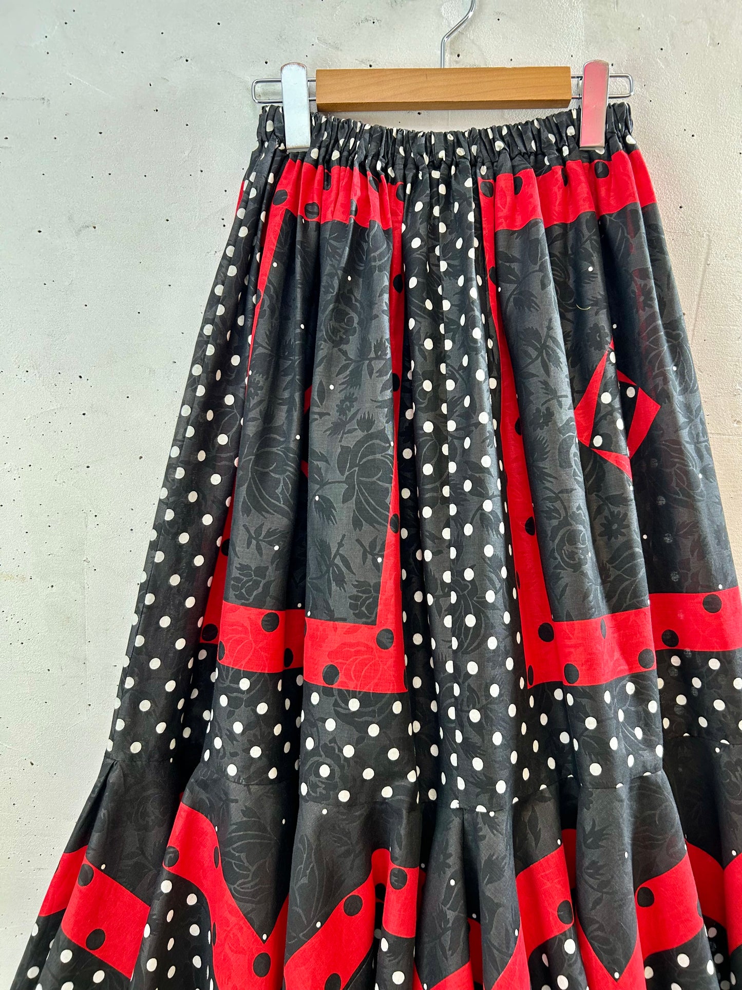 Vintage Bandanna Patchwork Skirt [G30729]