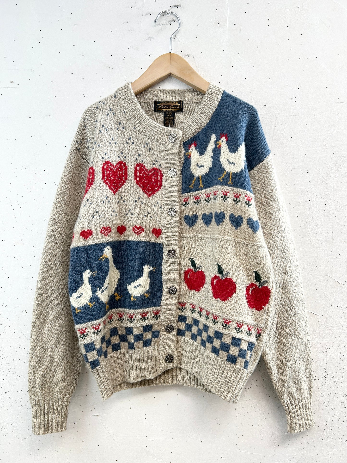 Vintage Knit Cardigan 〜Eddie Bauer〜 [A31305]