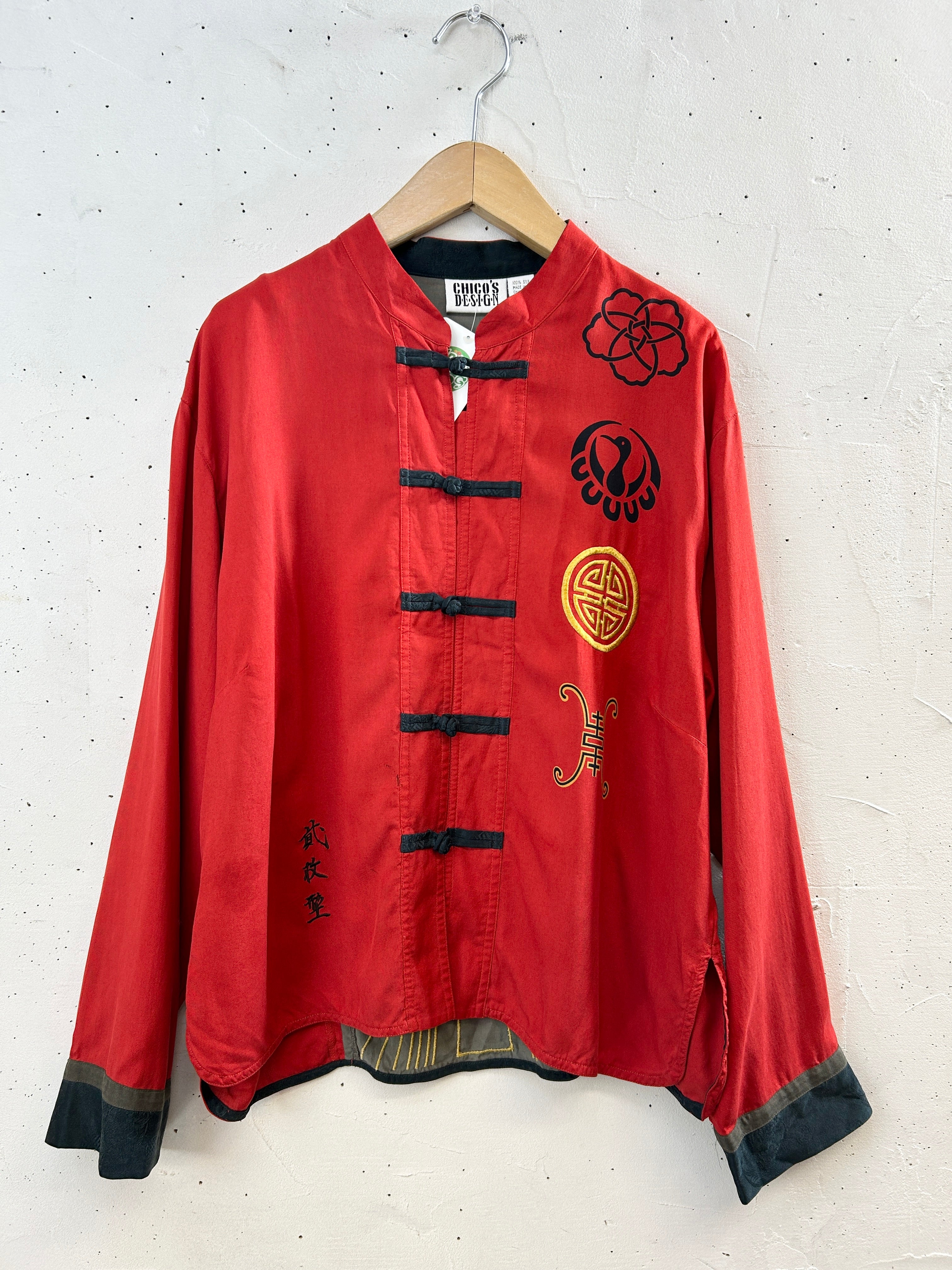 Vintage CHICO'S Silk Shirt [H30945] – GROGGROG