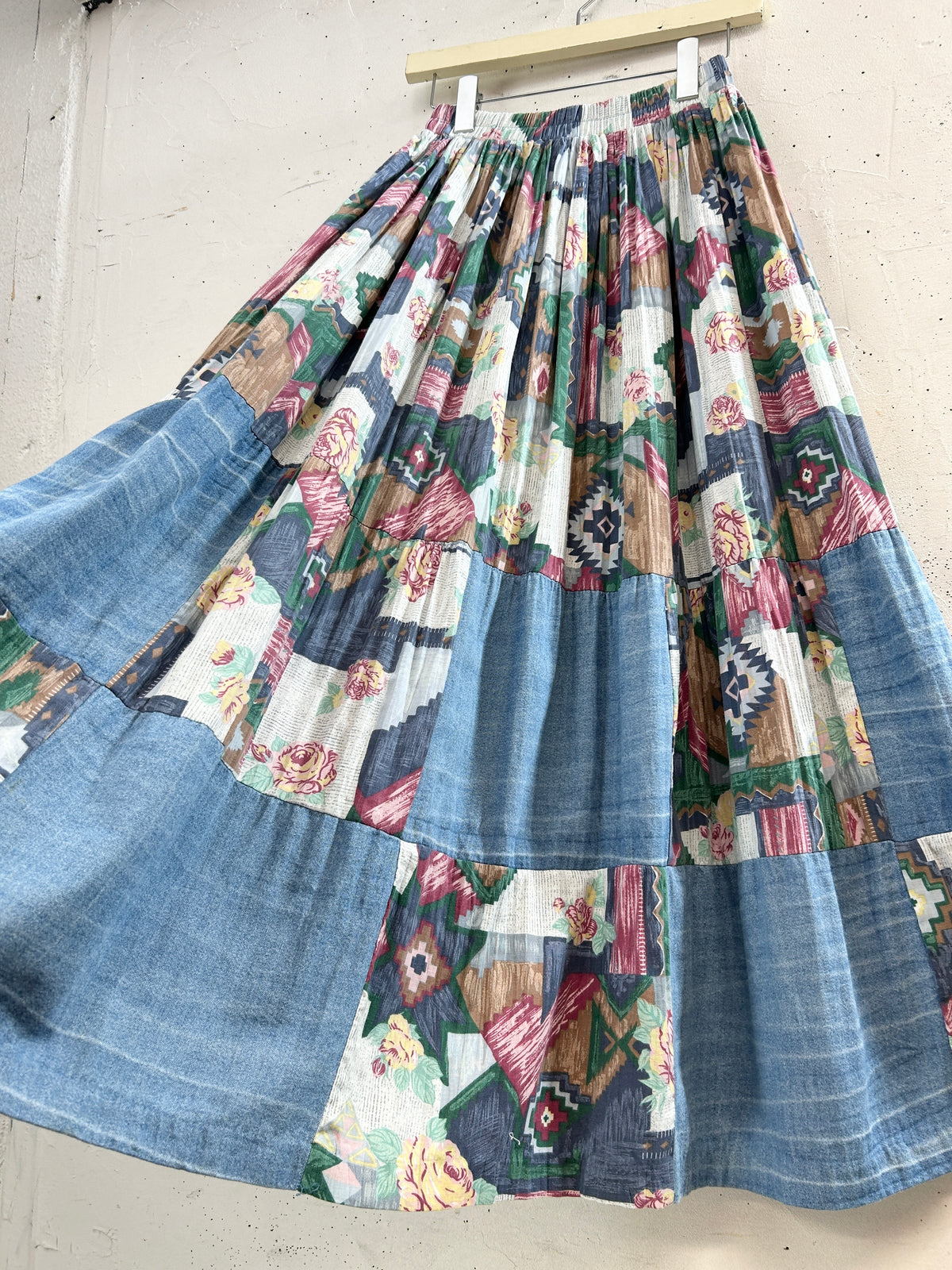 Vintage Tiered Skirt [I33901]