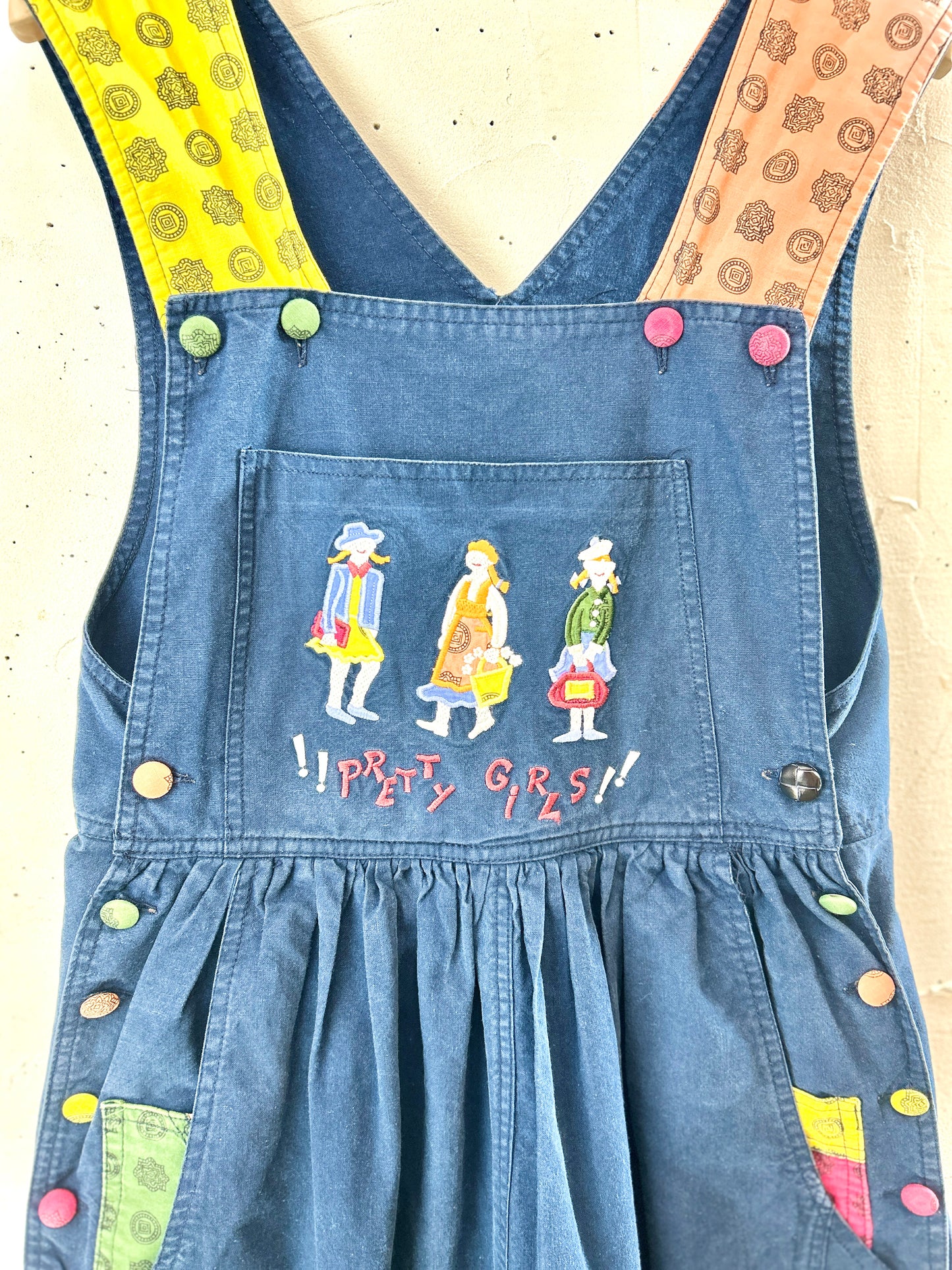 Vintage Overalls PARIS [I30286]