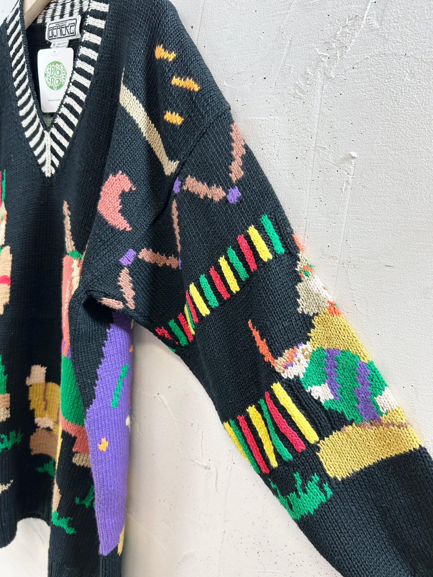 Vintage Knit Sweater 〜BEREK2〜　 [J30381]