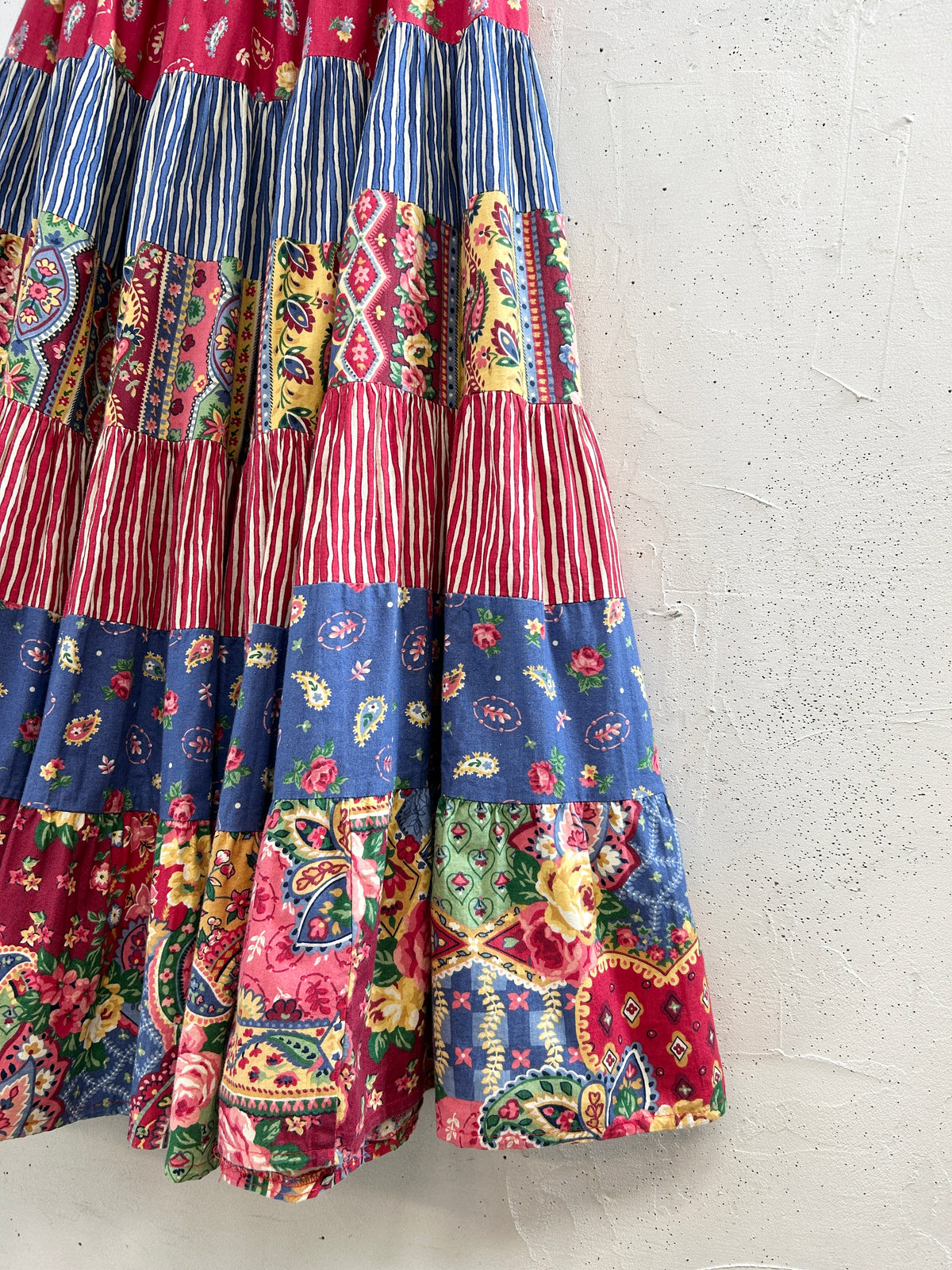 Vintage Tiered Skirt 〜MADE IN TEXAS〜 [I33817]