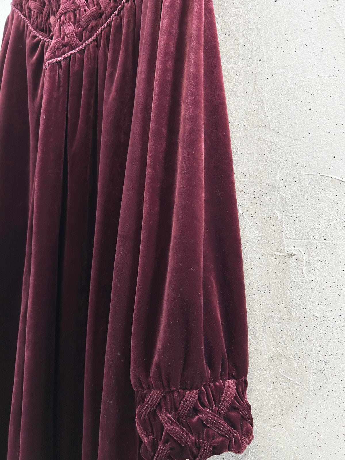 Vintage Velours Dress [J34207]