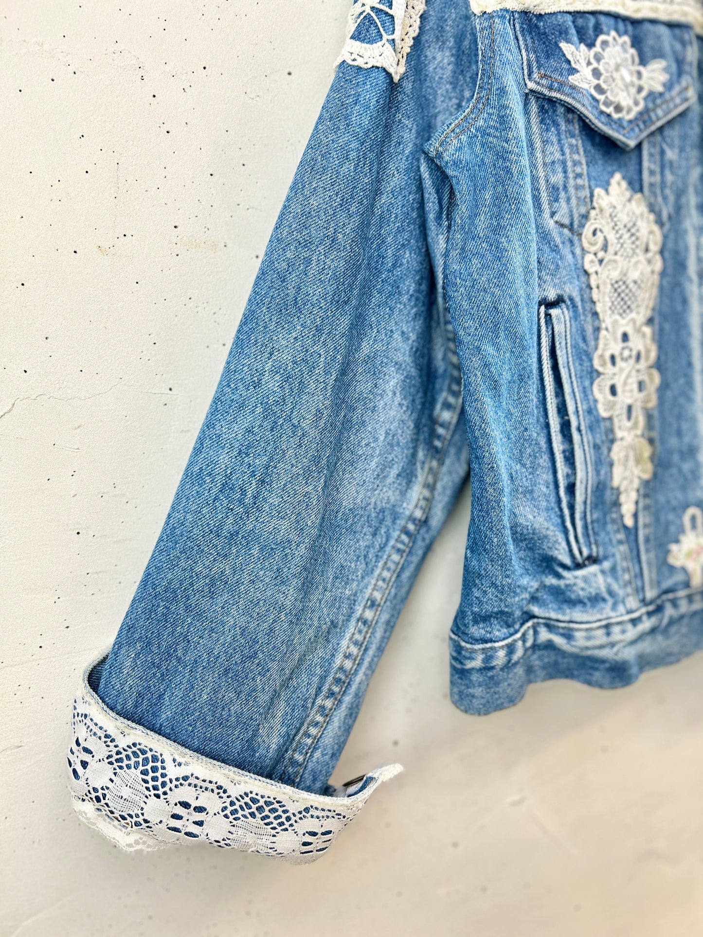 Vintage Custom Denim Jacket 〜Levi’s〜 MADE IN USA  [I30356]