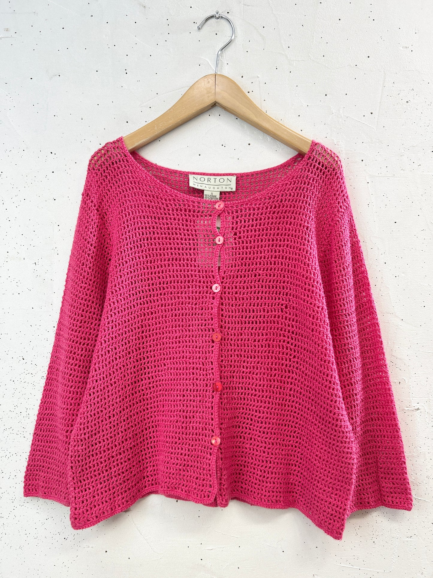 Vintage Crochet Cardigan [F32620]