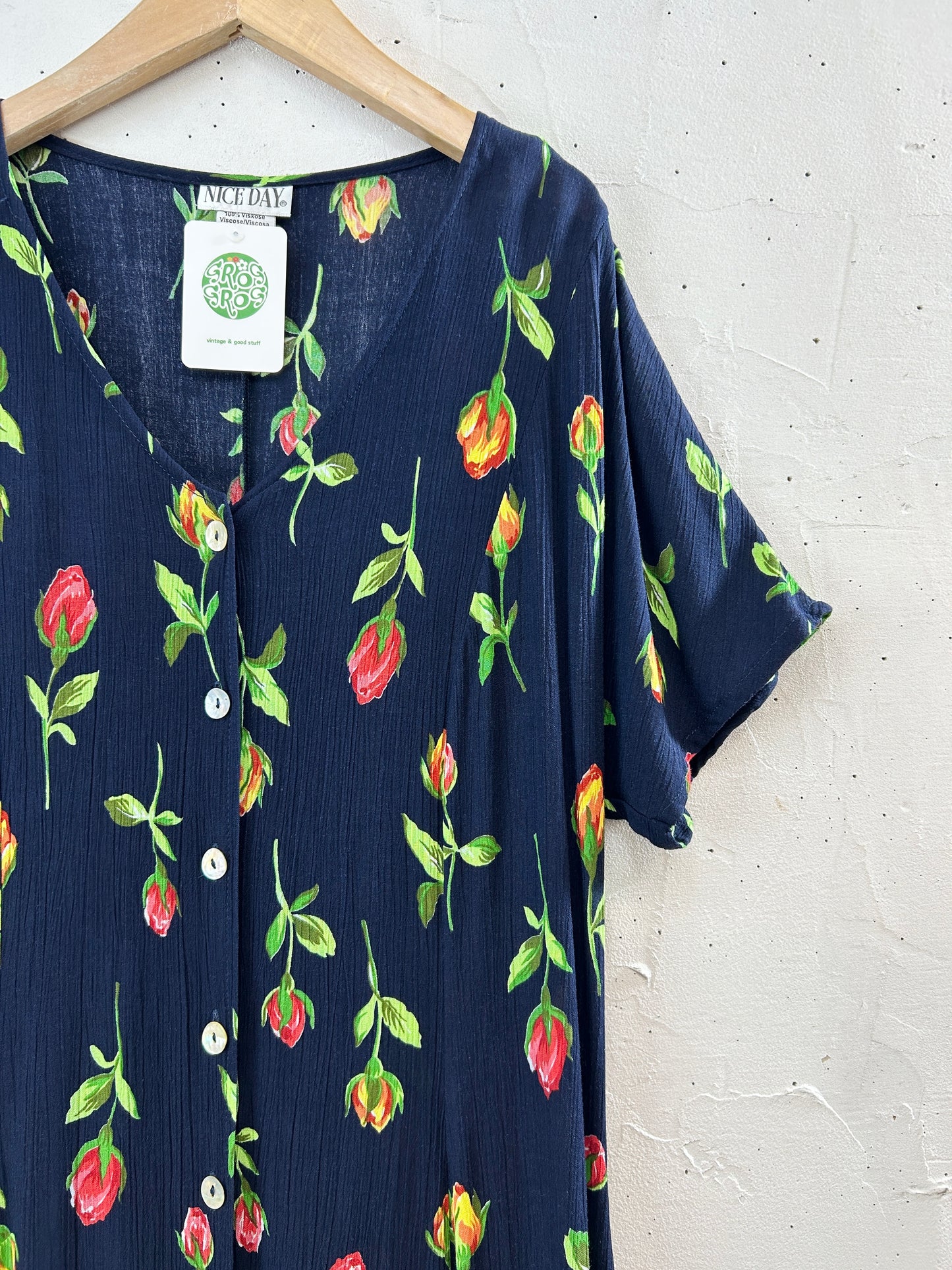 Vintage Flower Dress [H30803]