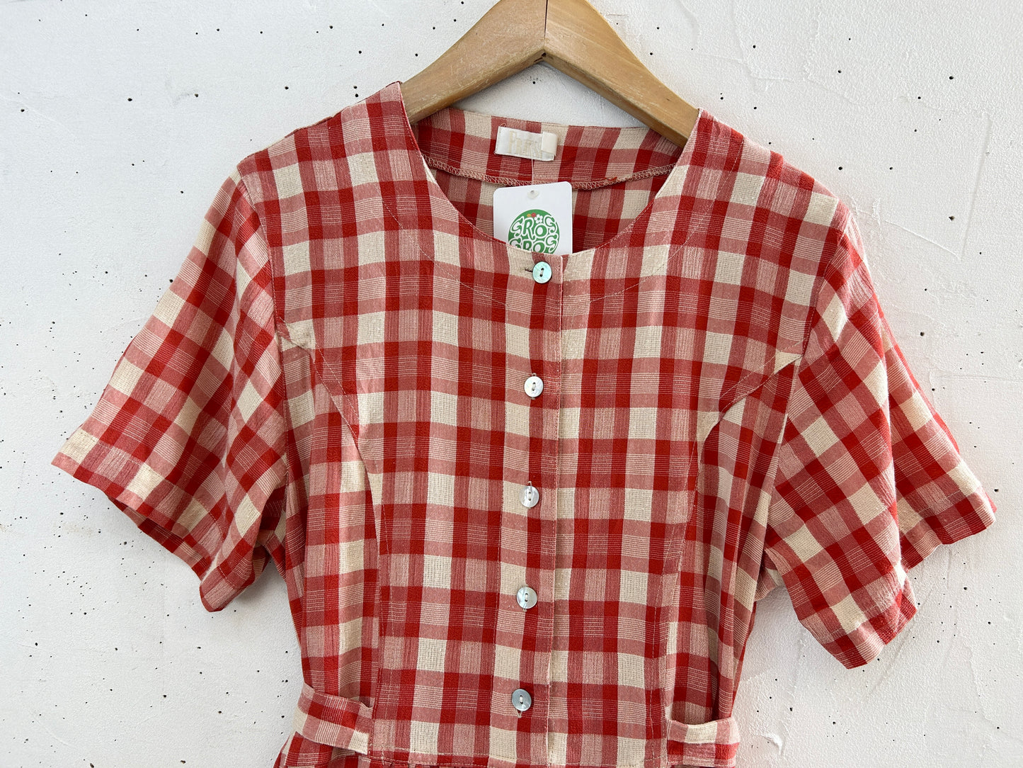 Vintage Check Dress [H30915]