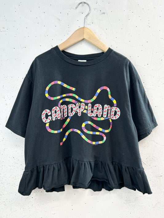 Vintage T Shirt 〜Funny dot CRAZY〜 [E32300]