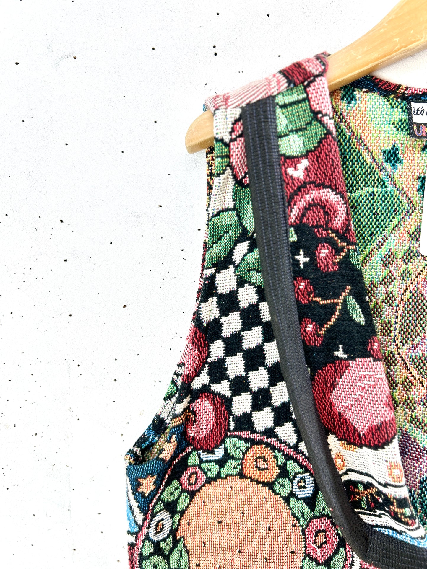 Vintage Rug Vest [H30933]
