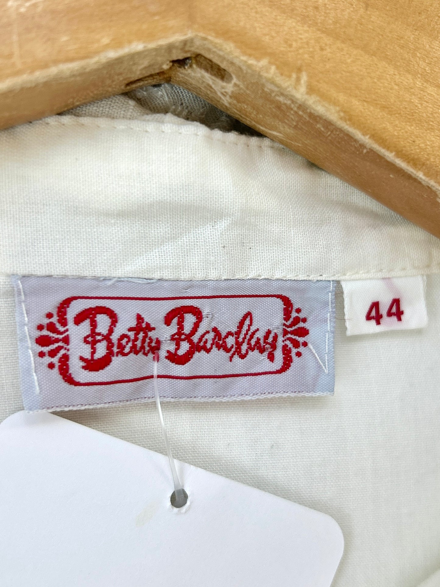 Vintage White Blouse [I30181]