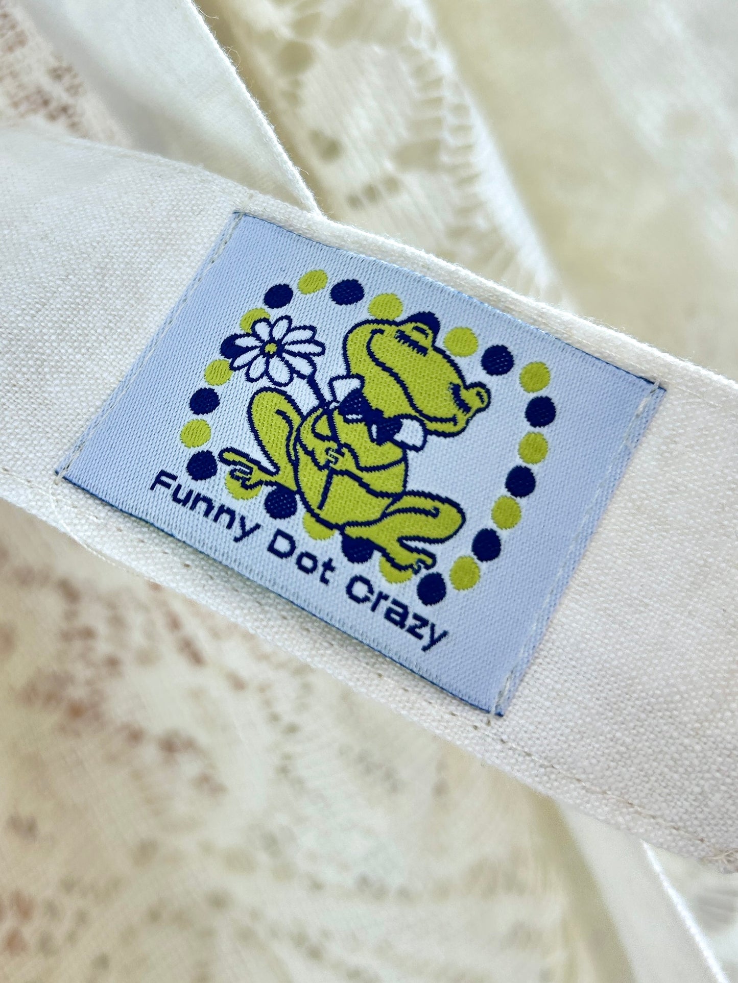 Vintage Apron 〜Funny dot CRAZY〜 [G32981]