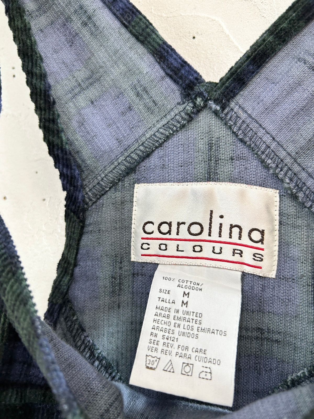 Vintage Corduroy Overall [I34050]