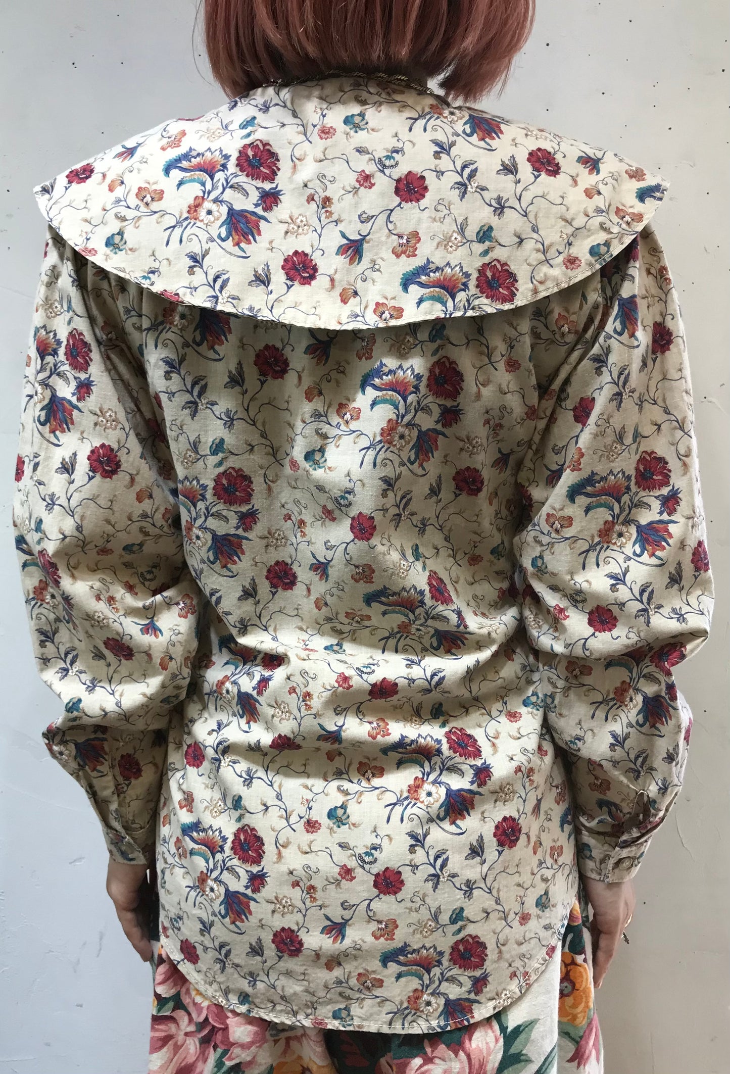 Vintage Blouse MADE IN USA[G24538]