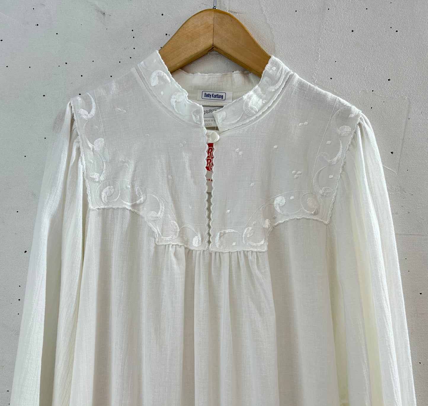 Vintage White Dress ~W.GERMANY~[D29998]