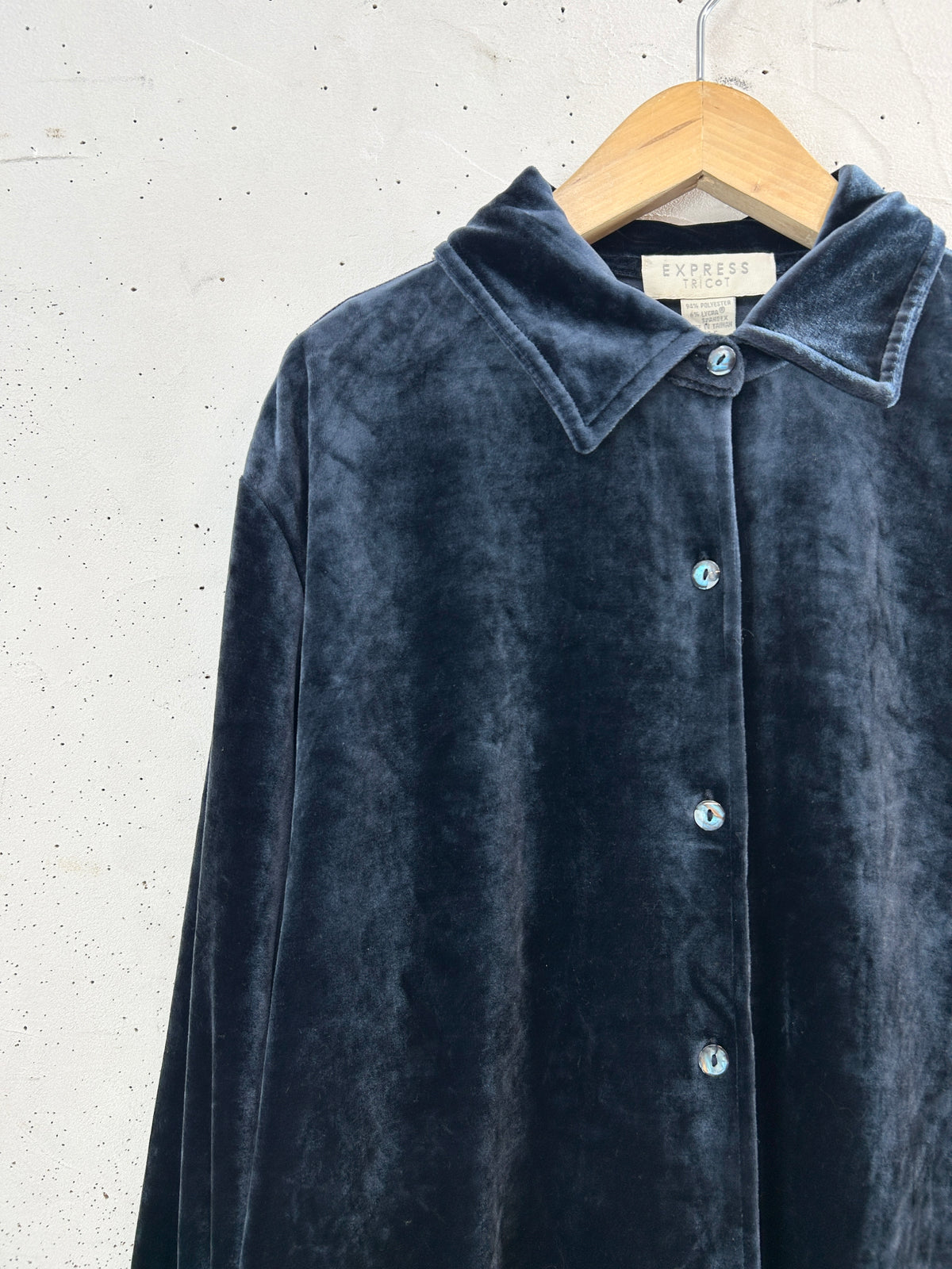 Vintage Velour Shirt [J34058]