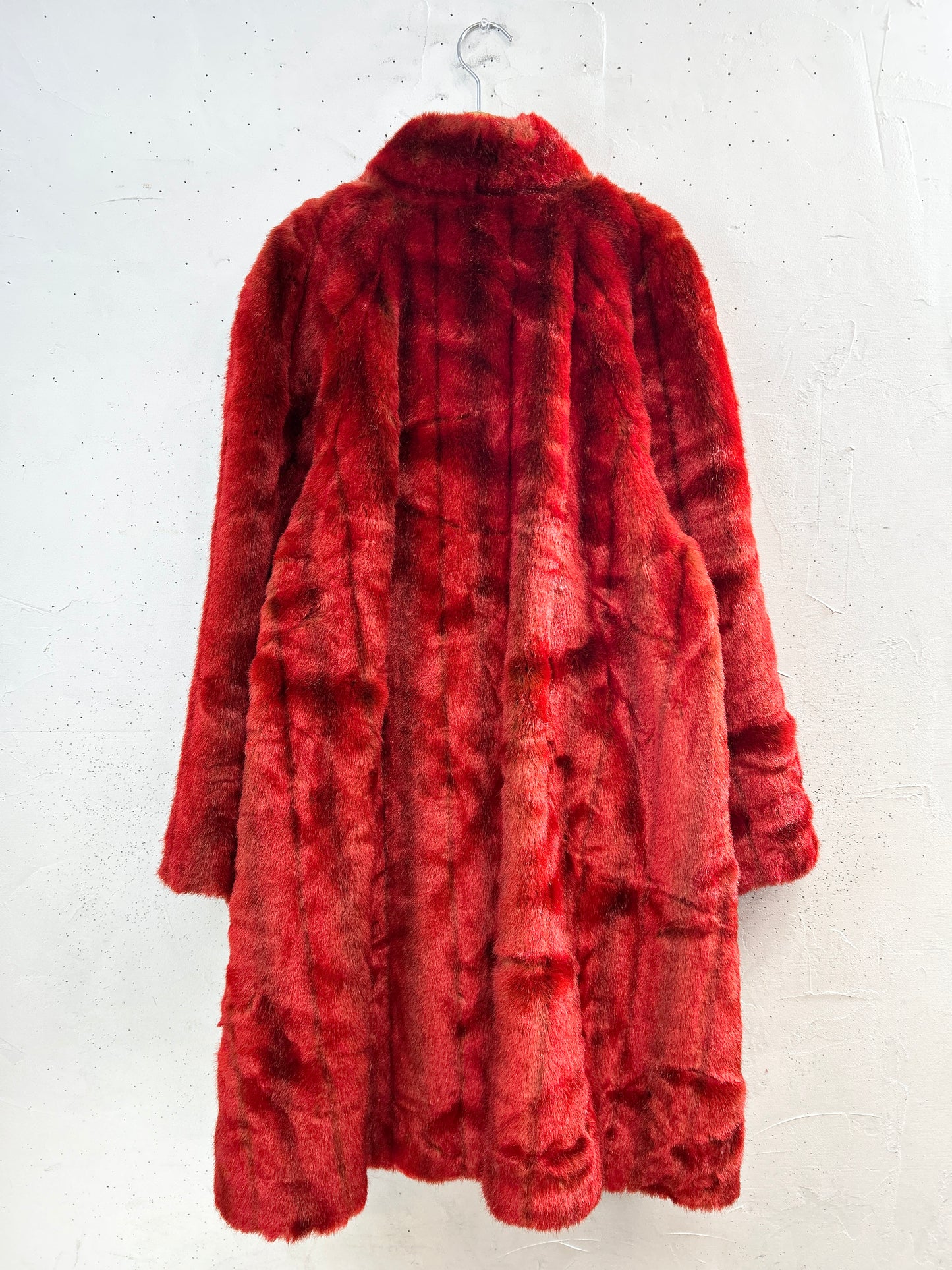 Vintage Eco Fur Coat [A31197]
