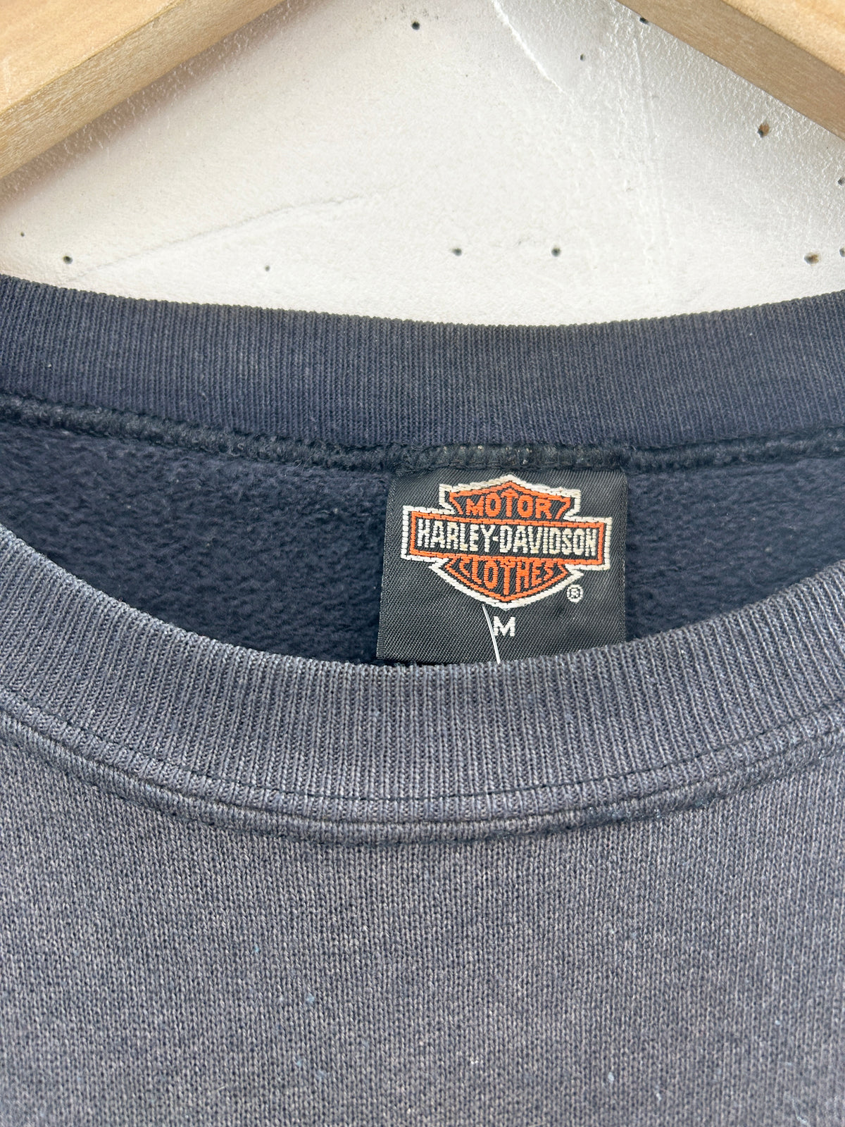 Vintage Sweat 〜3D EMBLEM Harley Davidson〜  [J34087]