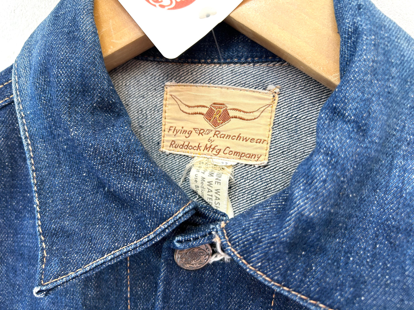 Vintage '60s Flying Ranchwear Denim Jacket [D3005]