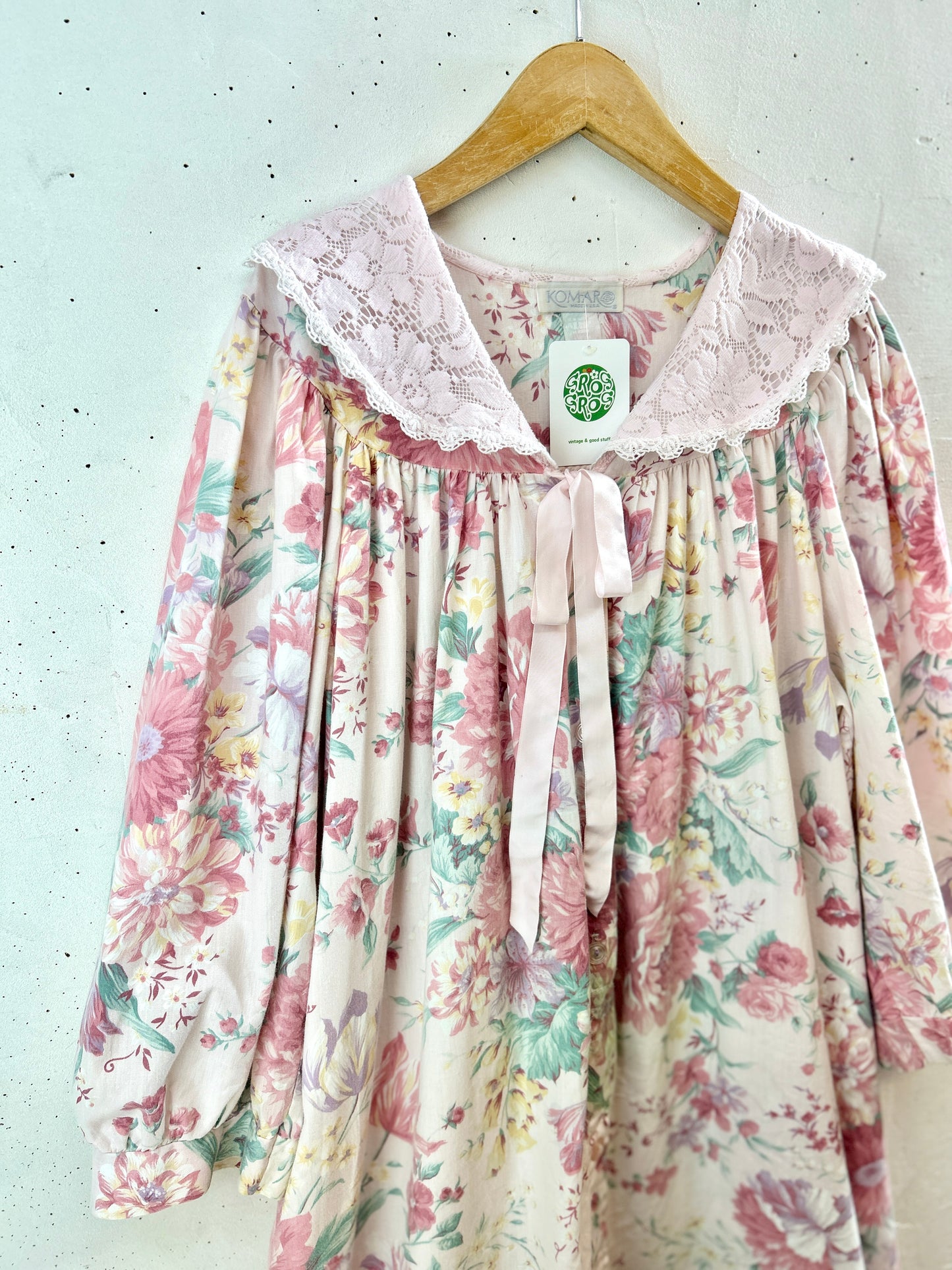 Vintage Dress MADE IN USA [I30176]