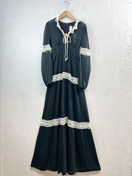 '70s Vintage Dress [D32115]