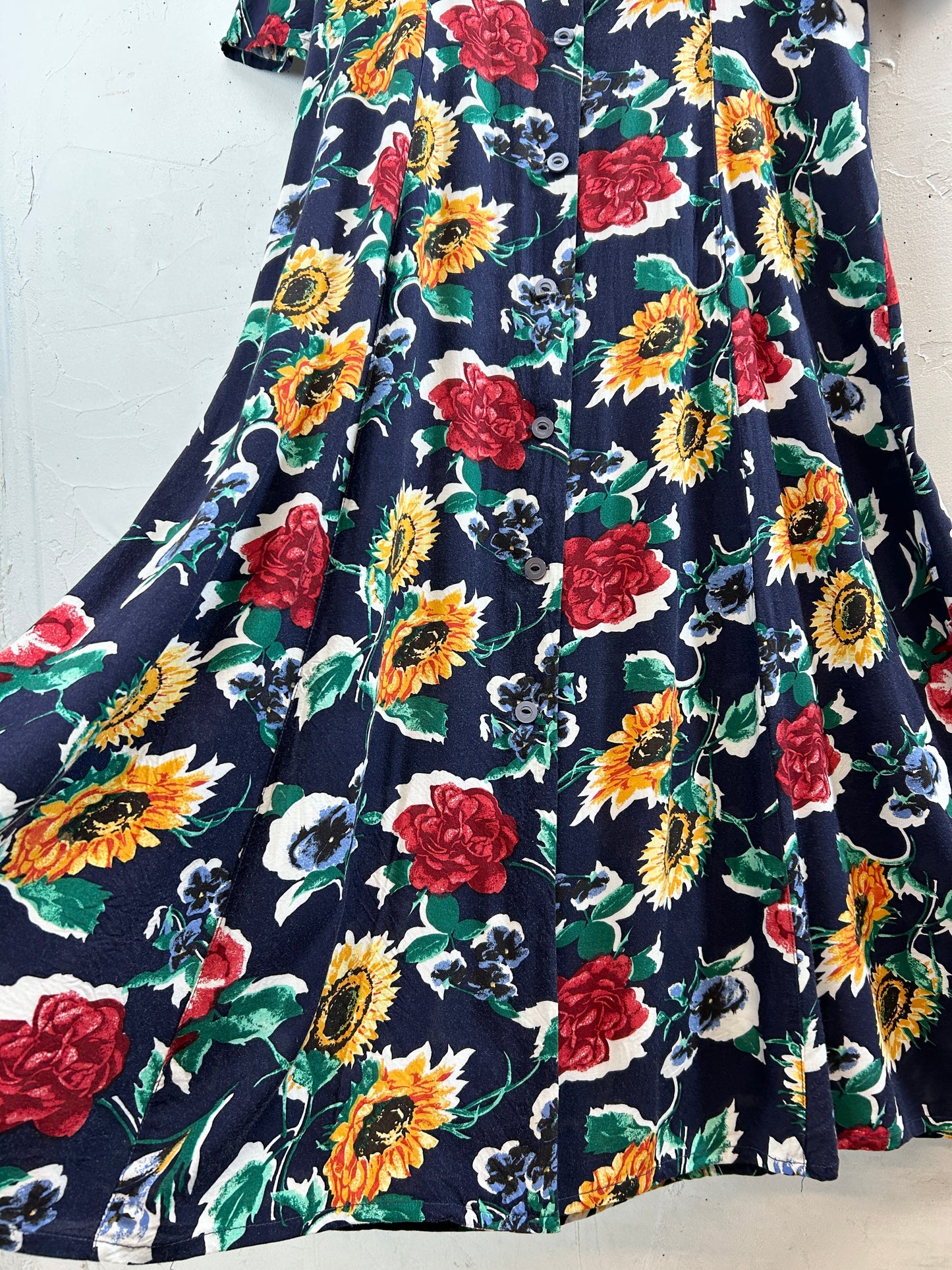 Vintage Flower Dress [H30805]