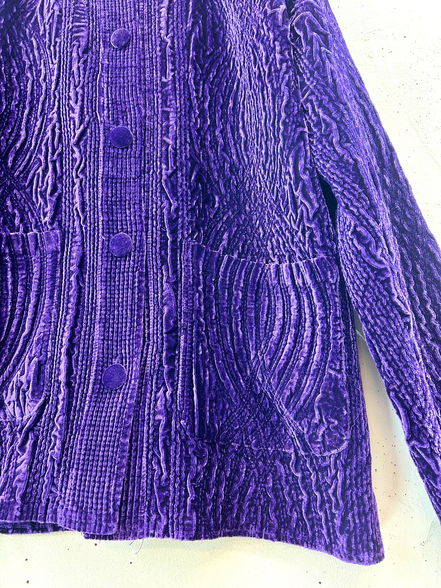 Vintage Velour Jacket [I30273]