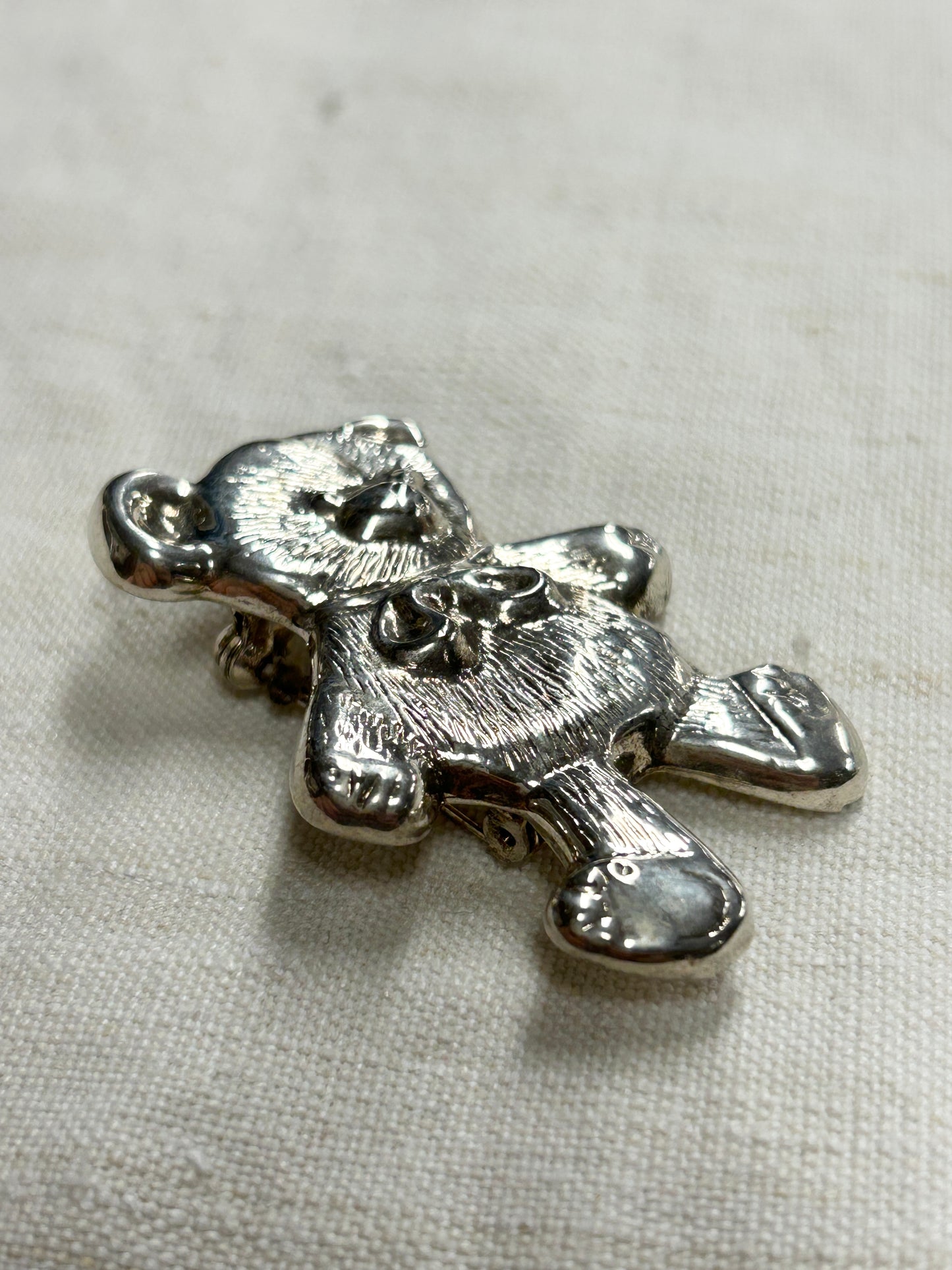 Vintage 925 Silver Brooch & Pendant Top [I30365]