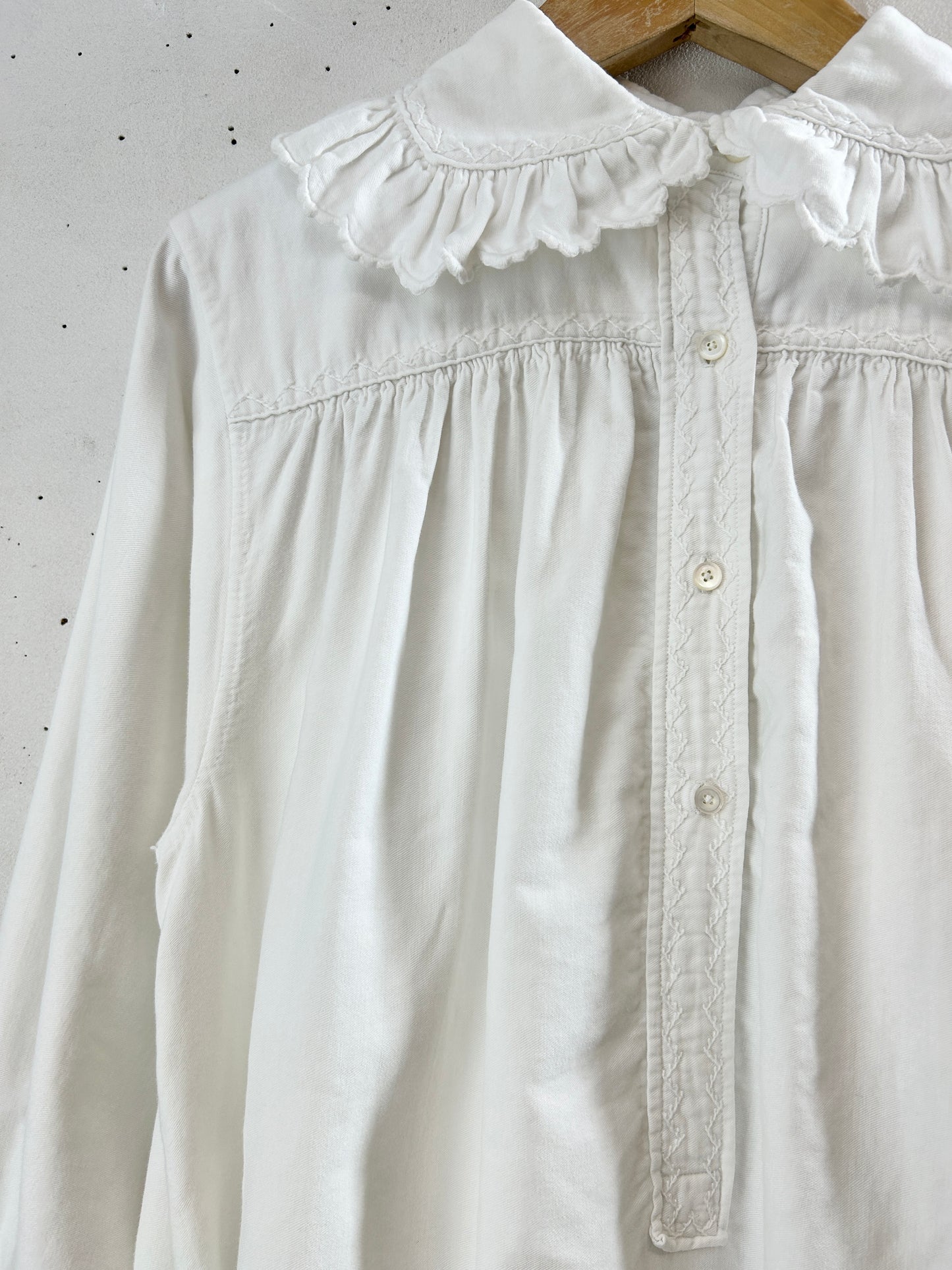 Vintage White Dress [H30833]