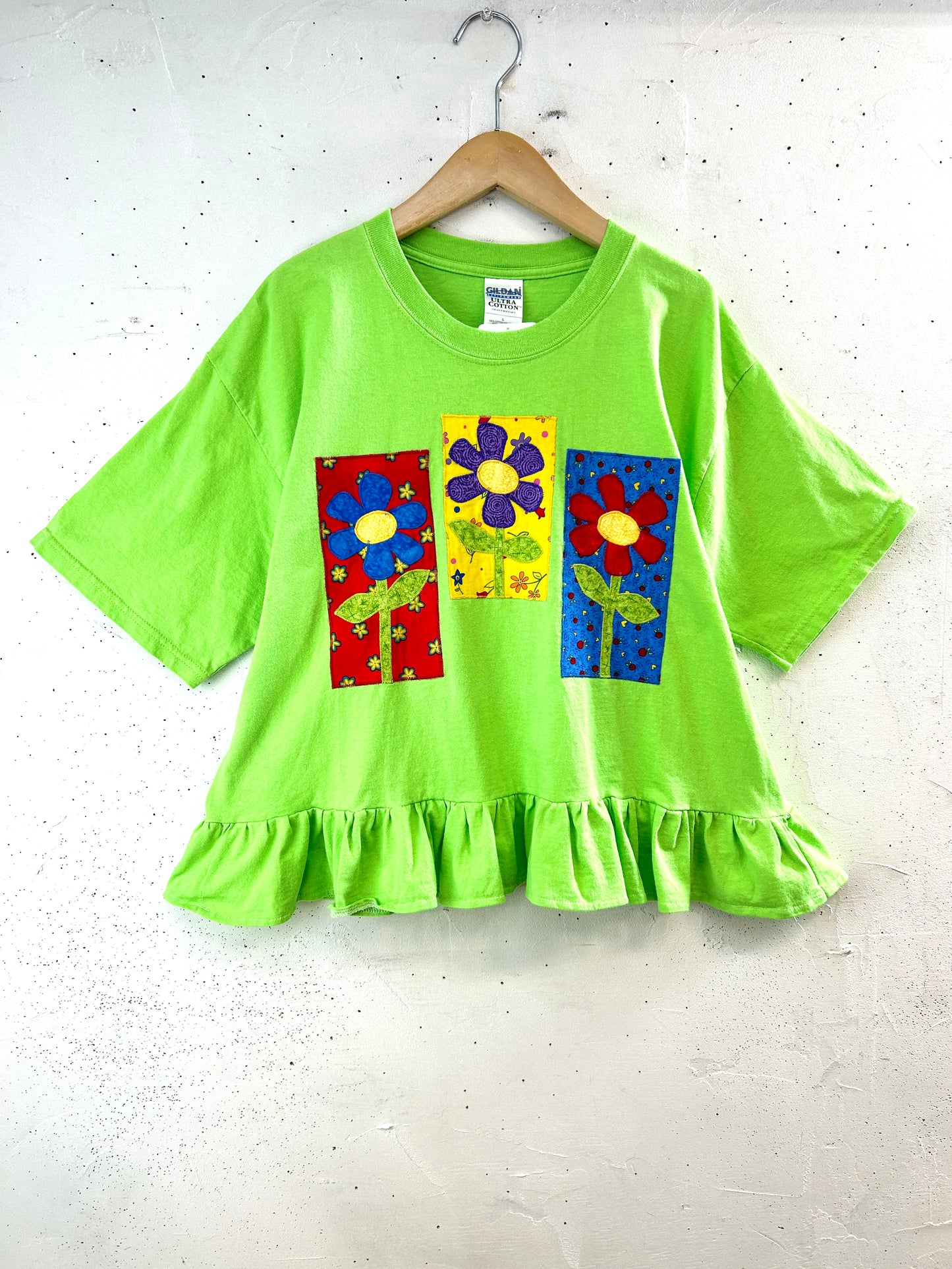Vintage T Shirt 〜Funny dot CRAZY〜 [F32749]